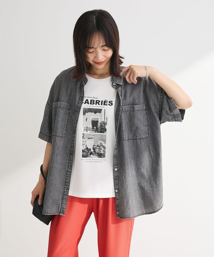 Green Parks「アソート柄フォトTシャツ」|Tシャツ・カットソー|