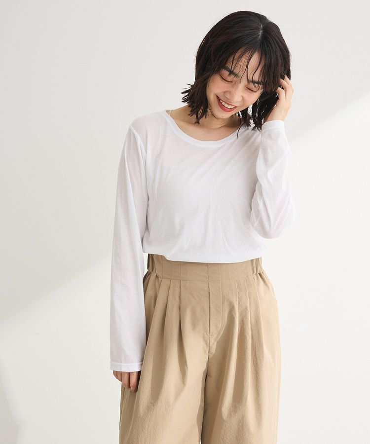 Green Parks「シアー天竺プルオーバー」|Tシャツ・カットソー|