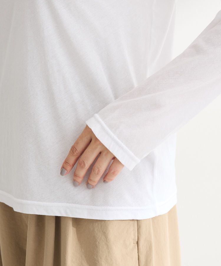 Green Parks「シアー天竺プルオーバー」|Tシャツ・カットソー|