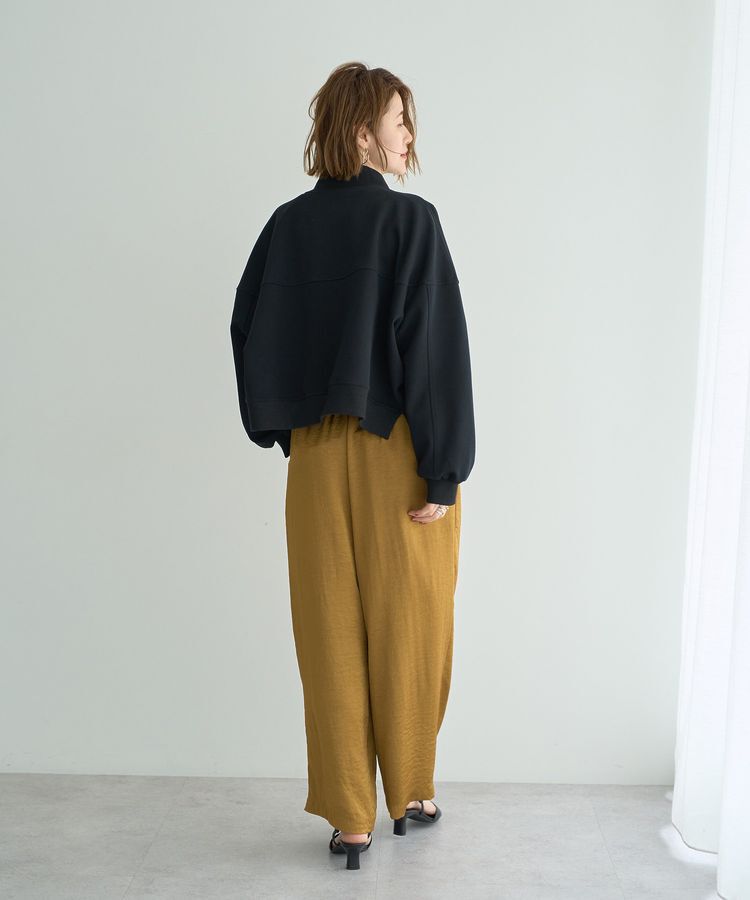 Editt by YECCA VECCA「ヴィンテージサテンイージーワイドパンツ」|その他|