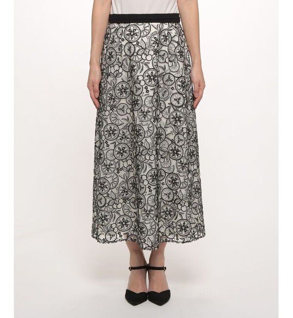 LOULOU WILLOUGHBY「【LOULOU WILLOUGHBY】フルーツチュールスカート」|スカート|