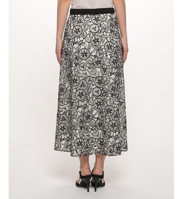 LOULOU WILLOUGHBY「【LOULOU WILLOUGHBY】フルーツチュールスカート」|スカート|