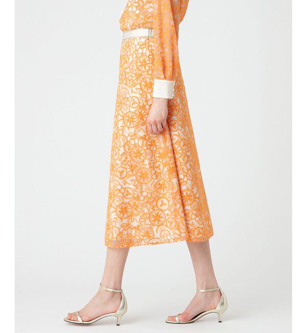 LOULOU WILLOUGHBY「【LOULOU WILLOUGHBY】フルーツチュールスカート」|スカート|