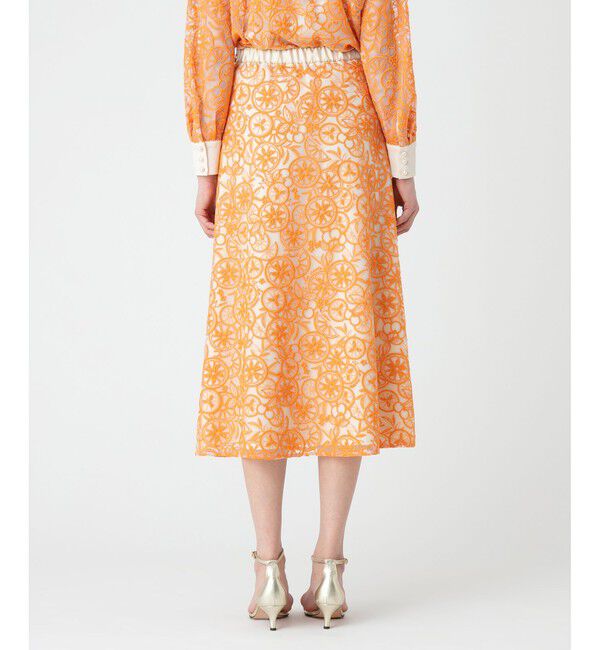 LOULOU WILLOUGHBY「【LOULOU WILLOUGHBY】フルーツチュールスカート」|スカート|