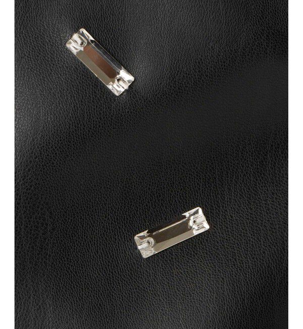 allureville「フェイクレザービジューポシェット ショルダーバッグ」|ショルダー・メッセンジャー|