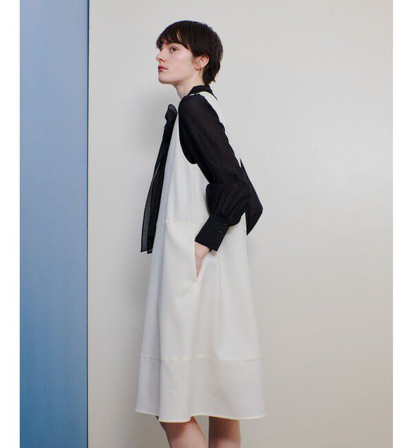 allureville「V/Nオーバーフレアワンピース」|ワンピース|