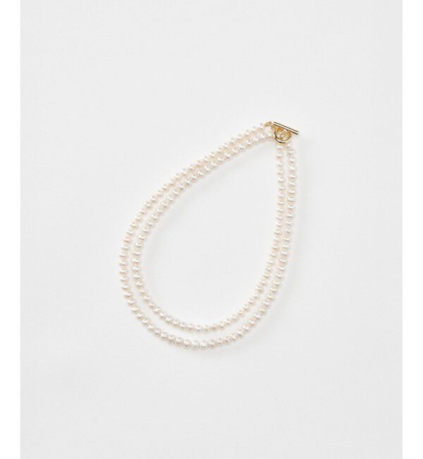 allureville「淡水パールロングネックレス」|ネックレス|