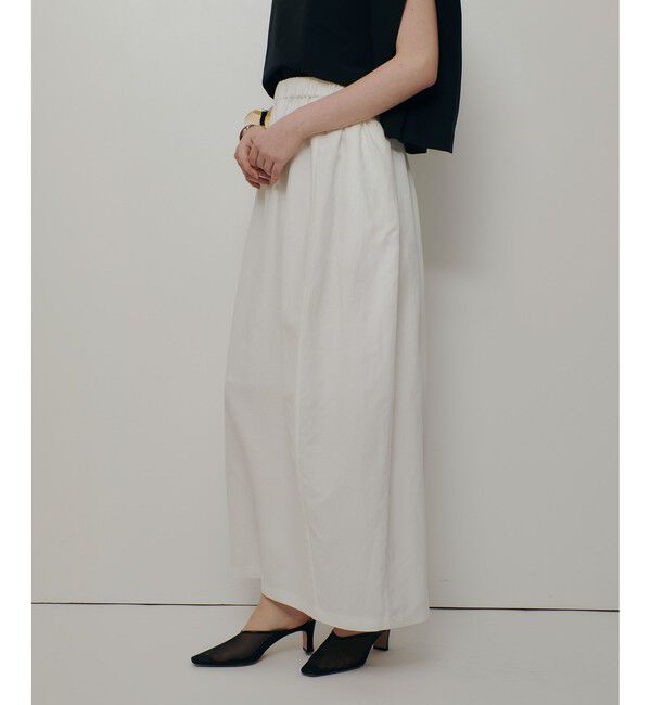 allureville「リネンラミーコクーンスカート」|スカート|