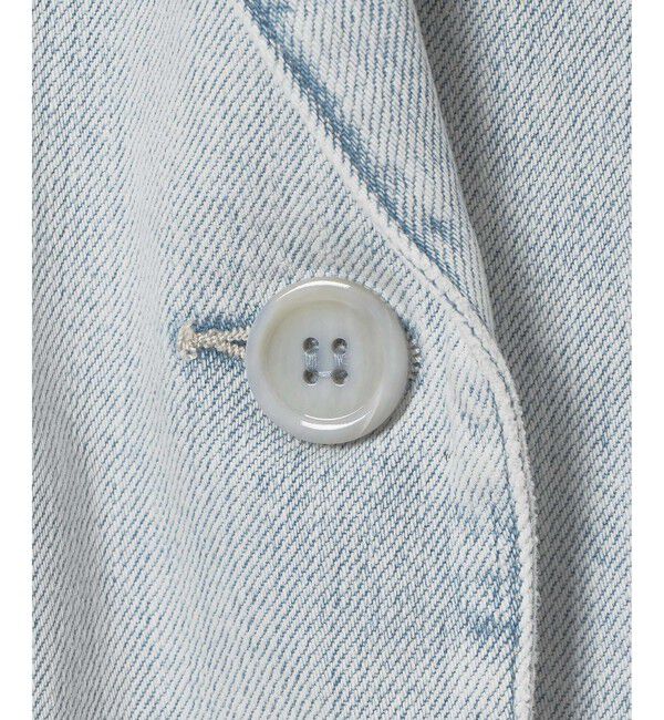 allureville「デニムシングルジャケット」|デニムジャケット|