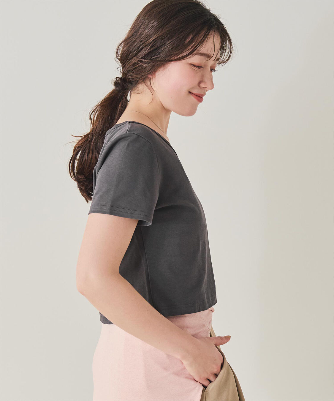 titivate「汗染み防止ｺﾝﾊﾟｸﾄTｼｬﾂ」|Tシャツ・カットソー|