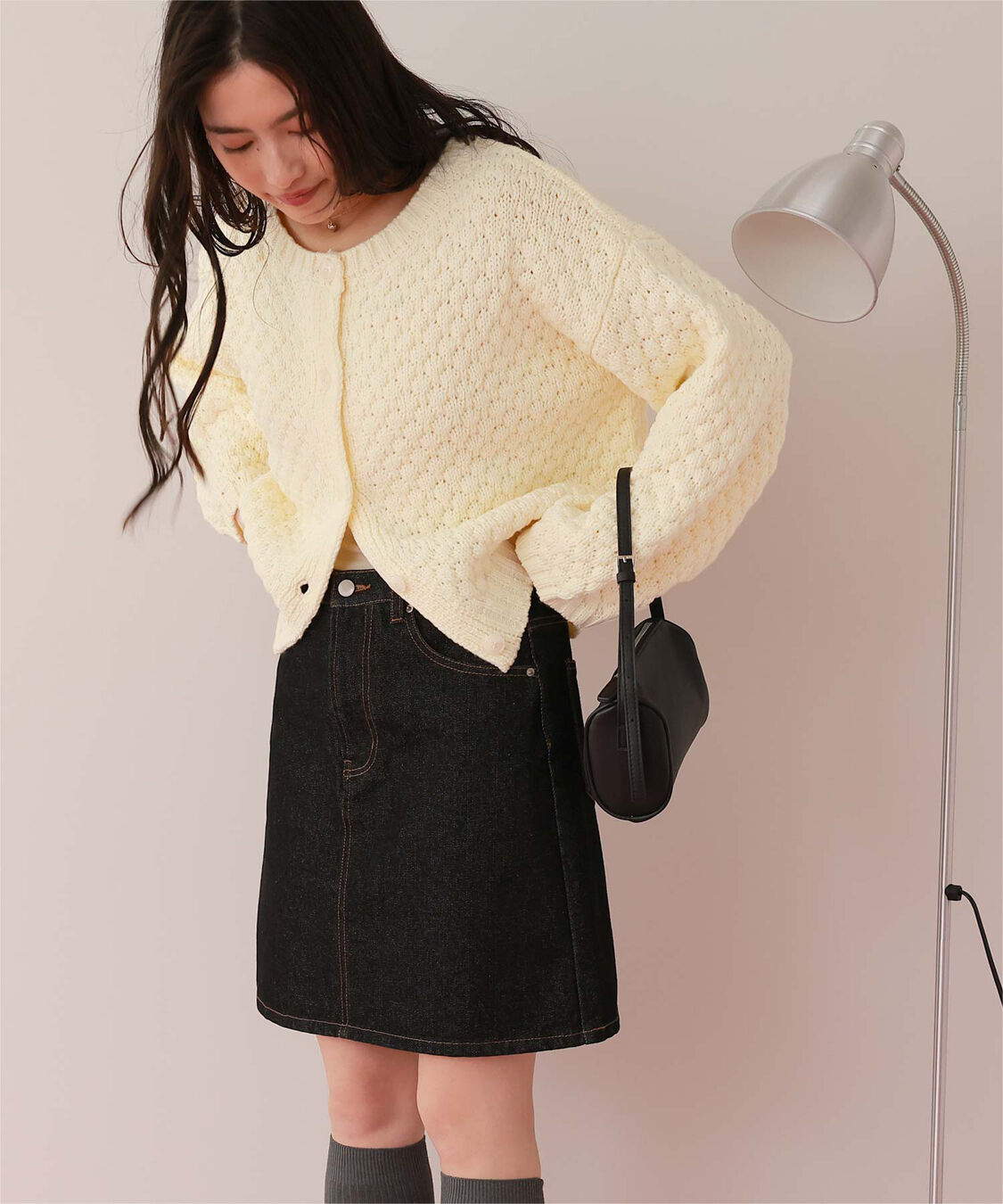 titivate「ポップコーンニットカーディガン」|カーディガン|