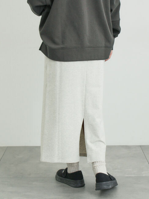 Samansa Mos2「裏毛スカート」|スカート|