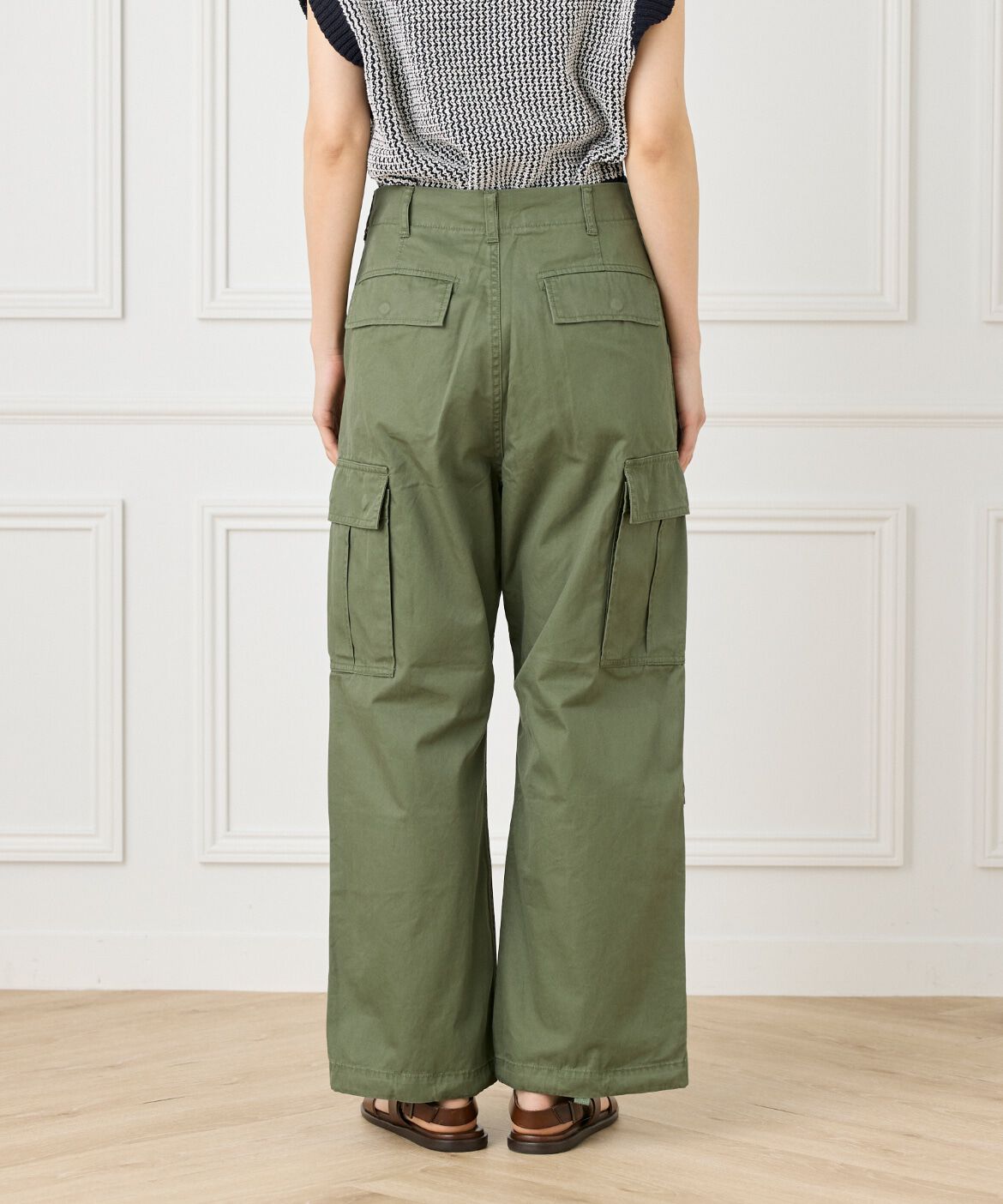 INED「ミリタリーパンツ《YVON》」|カーゴ|