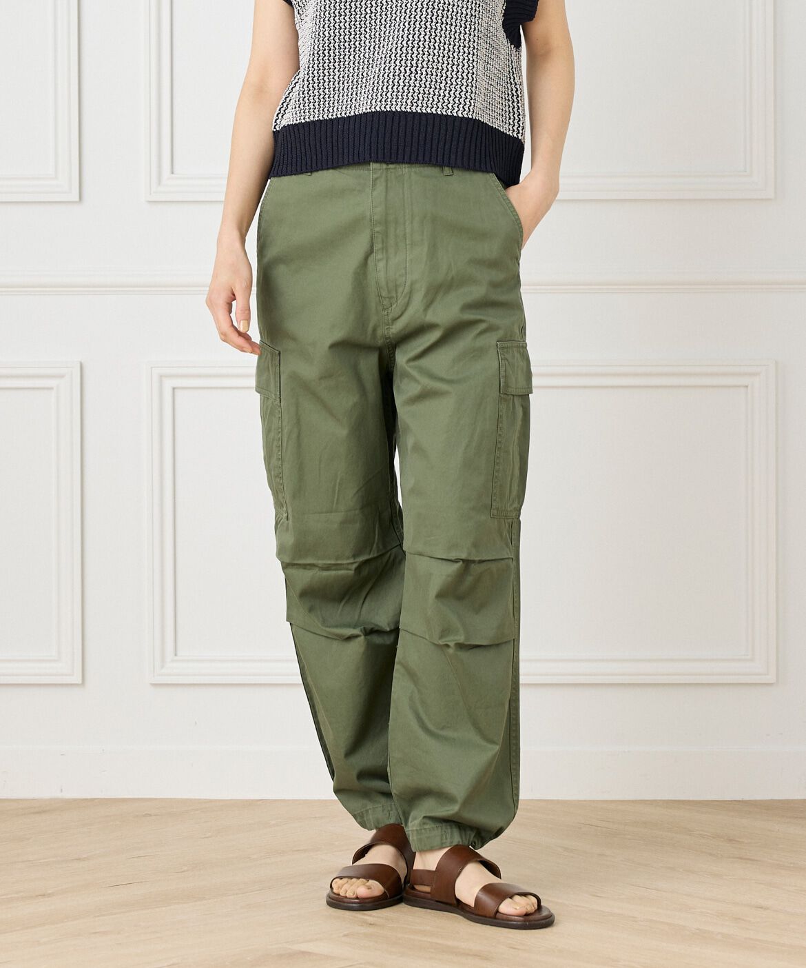 INED「ミリタリーパンツ《YVON》」|カーゴ|