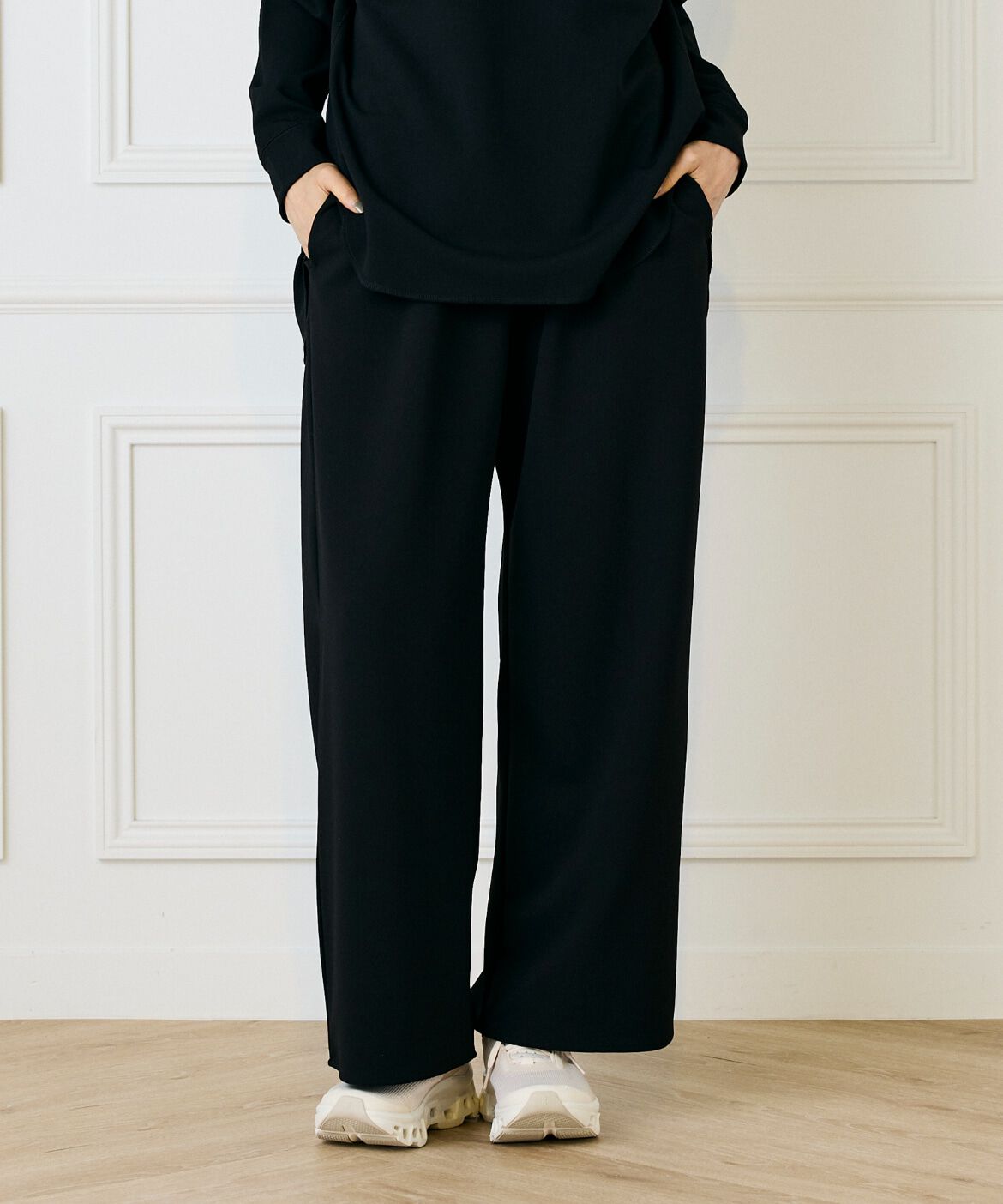 DAY by DAY it&rsquo;s international「ジョーゼットジャージーイージーワイドストレートパンツ」|その他|