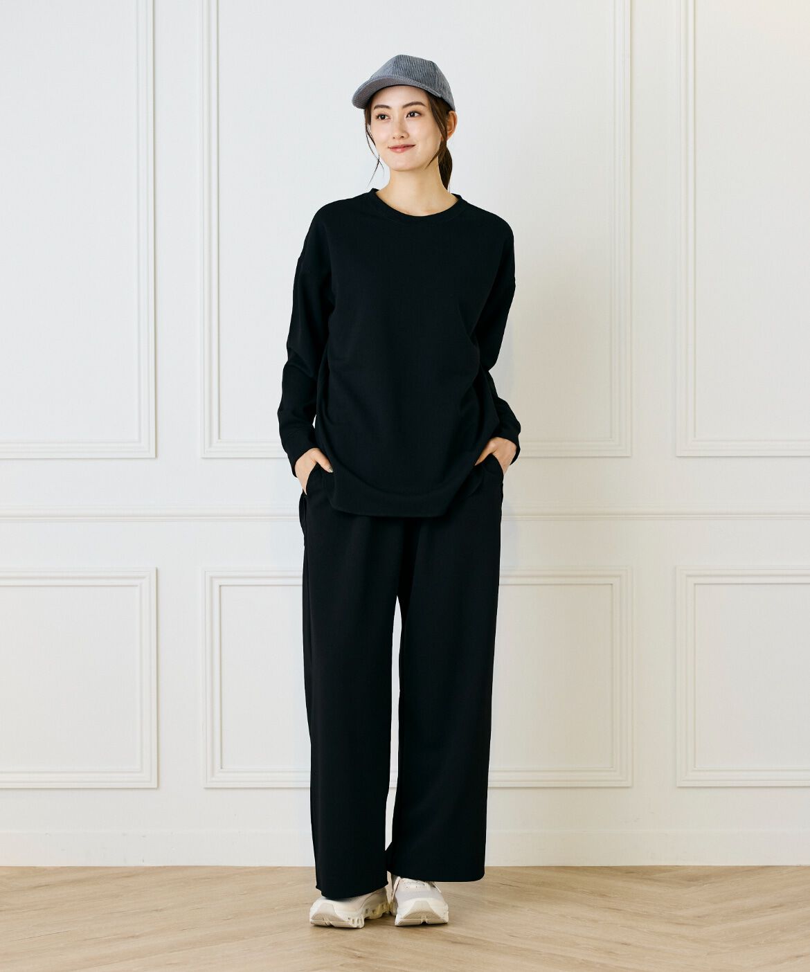 DAY by DAY it&rsquo;s international「ジョーゼットジャージーイージーワイドストレートパンツ」|その他|