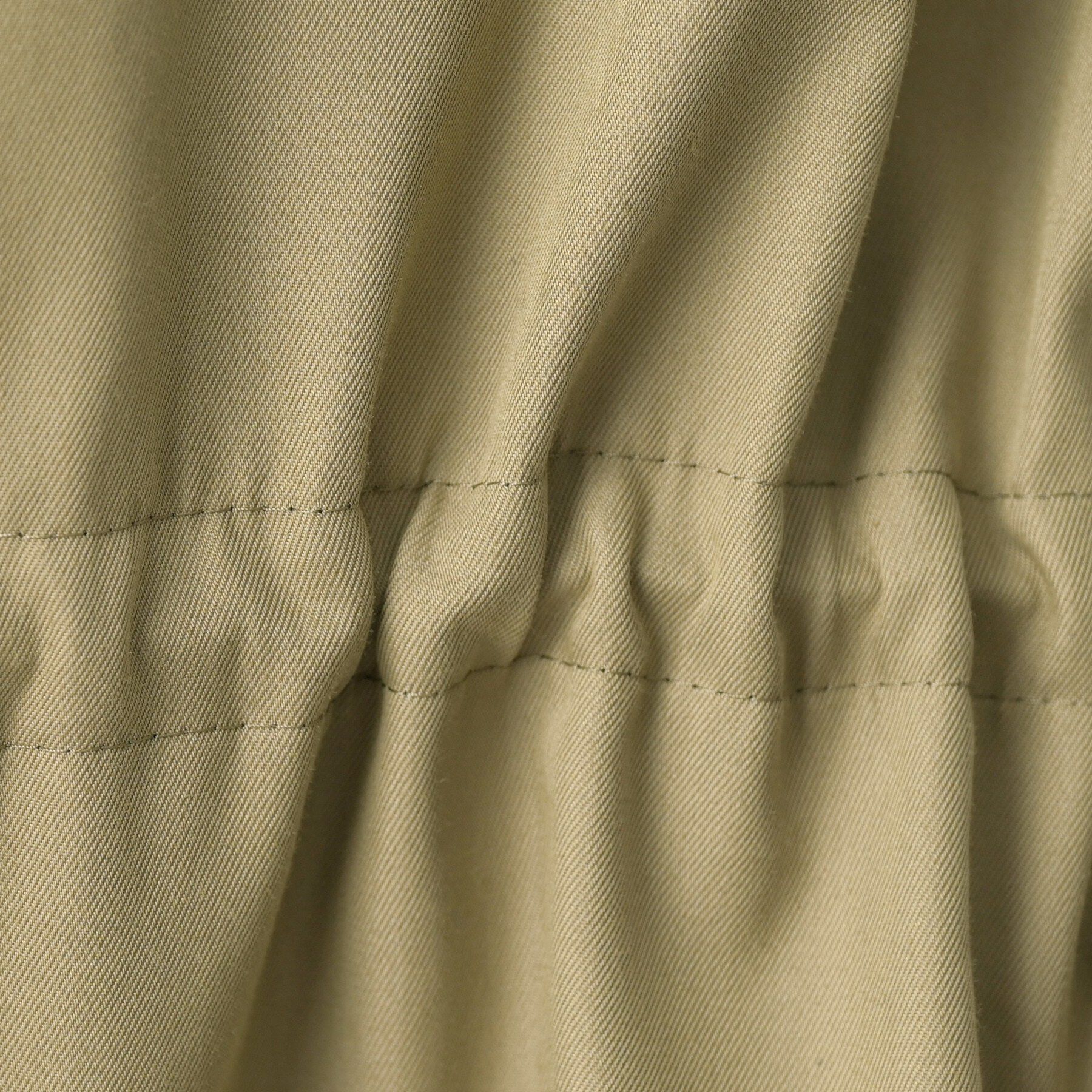 UNTITLED「ライトコットンミリタリーコート」|ノーカラーコート|