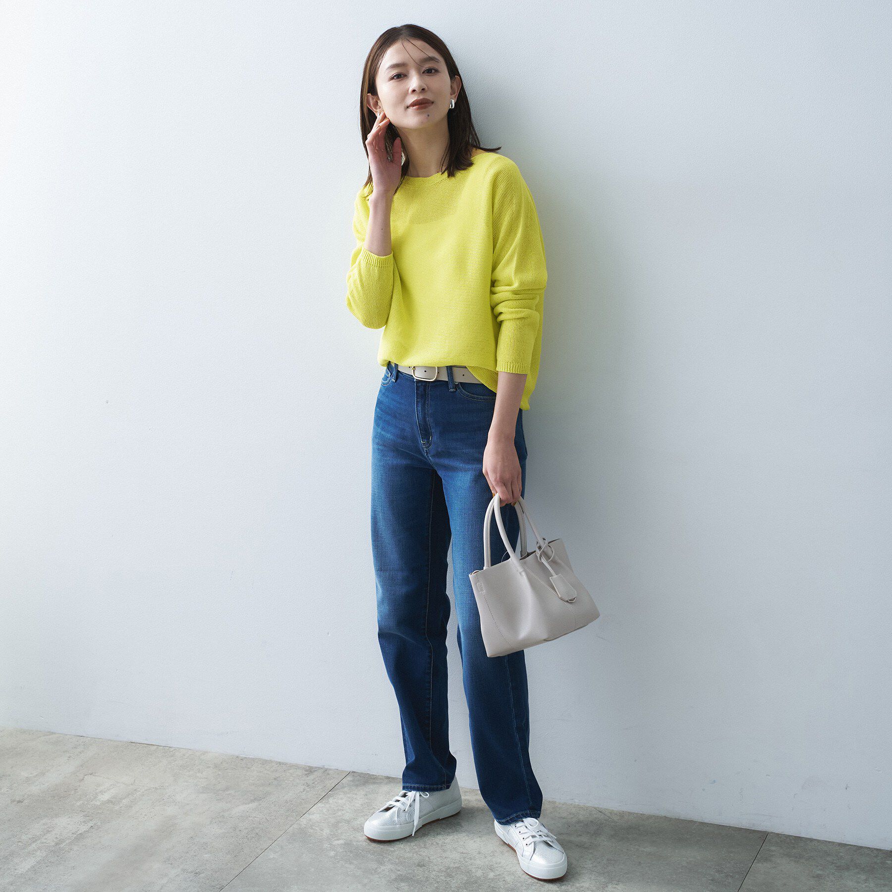 UNTITLED「ドライタッチボートネックニット」|ニット・セーター|