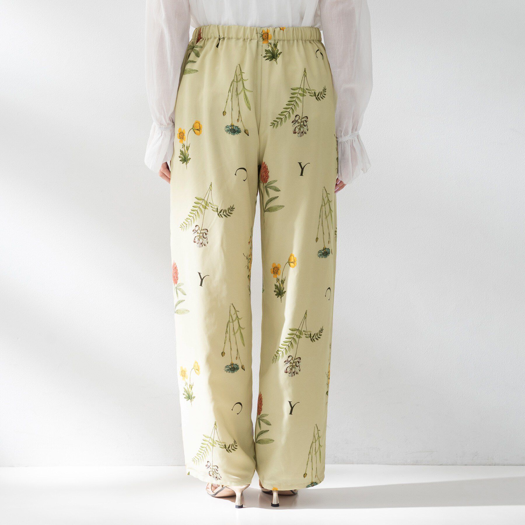 UNTITLED「【Liyoca】ボタニカルプリントイージーパンツ」|その他|