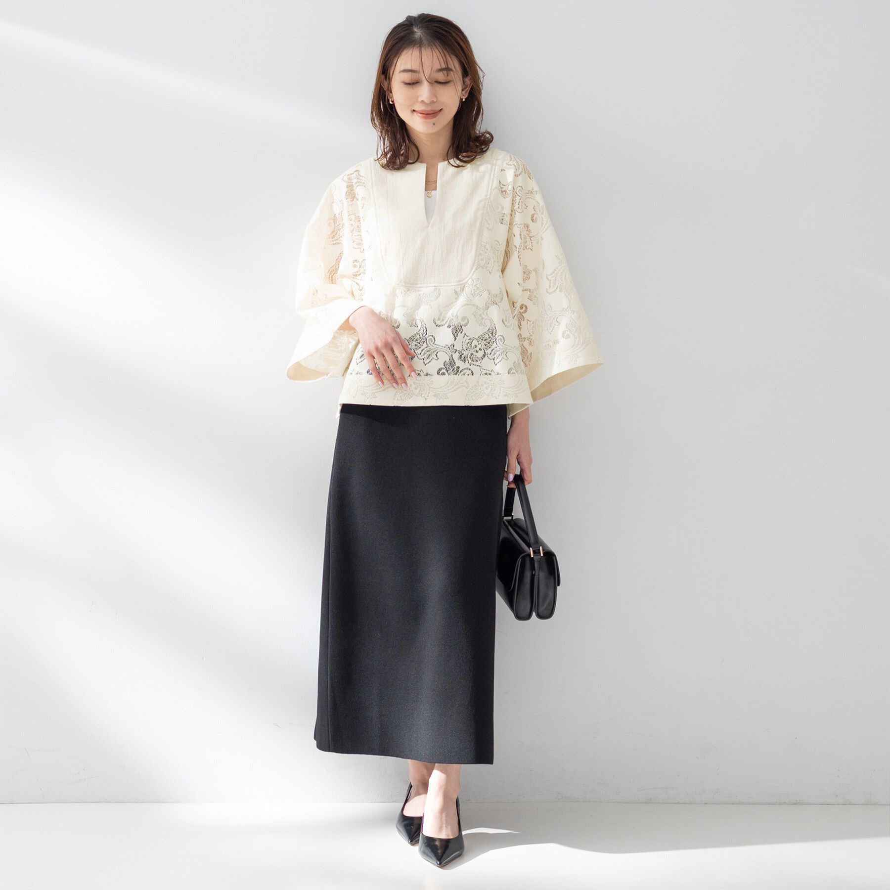 UNTITLED「【Munich】ドッキングブラウス」|シャツ・ブラウス|