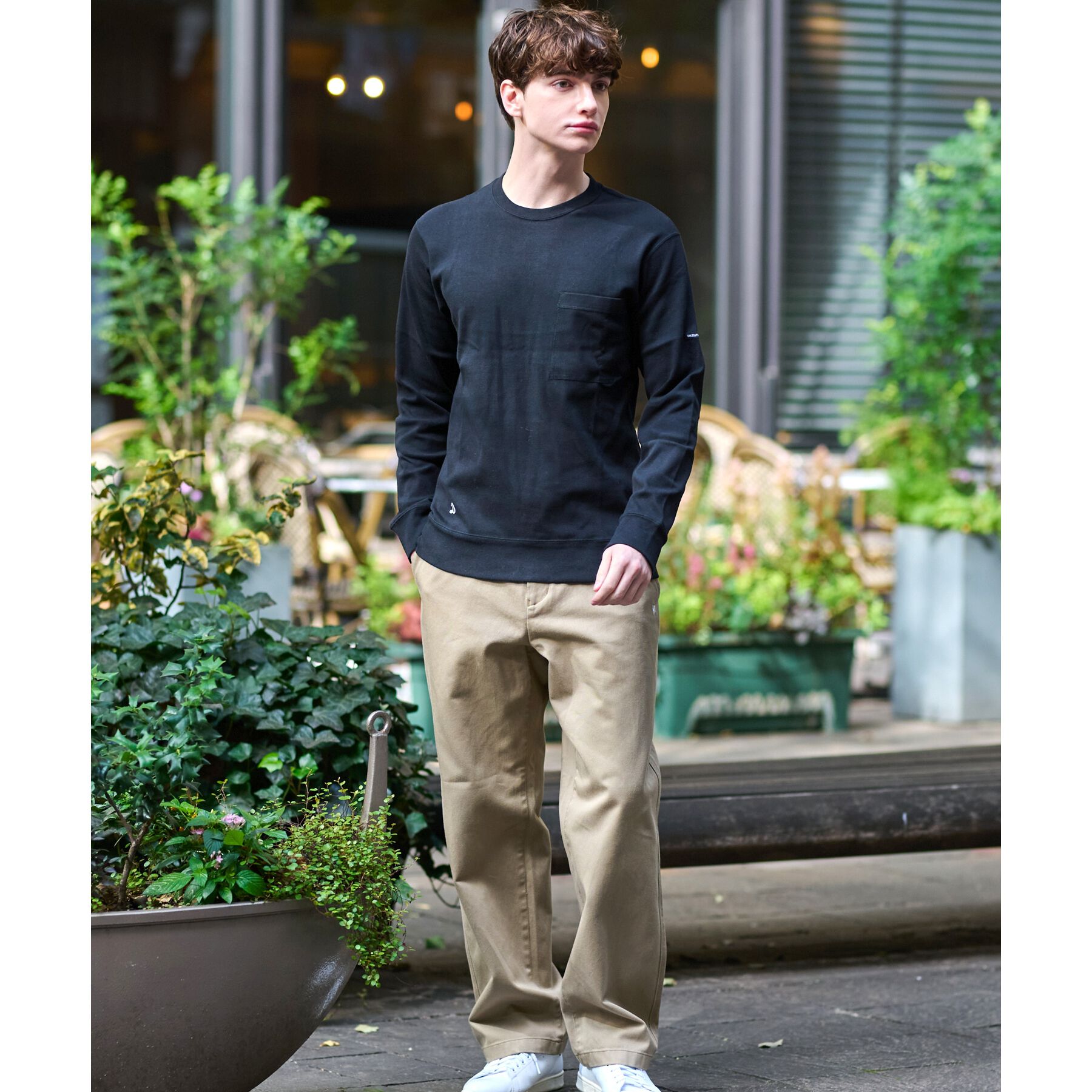 DRESSTERIOR「エクスクルーシブフライスロングTシャツ」|Tシャツ・カットソー|