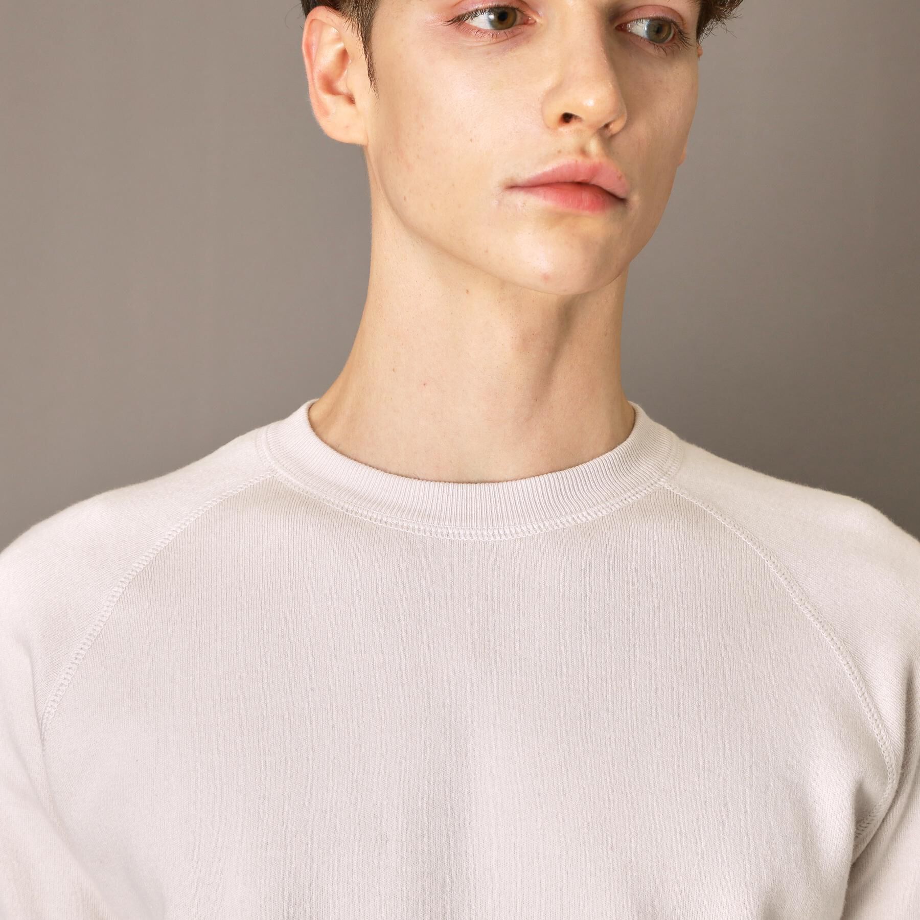 DRESSTERIOR「ウォッシャブル コットンカシミヤスムースニット」|ニット・セーター|