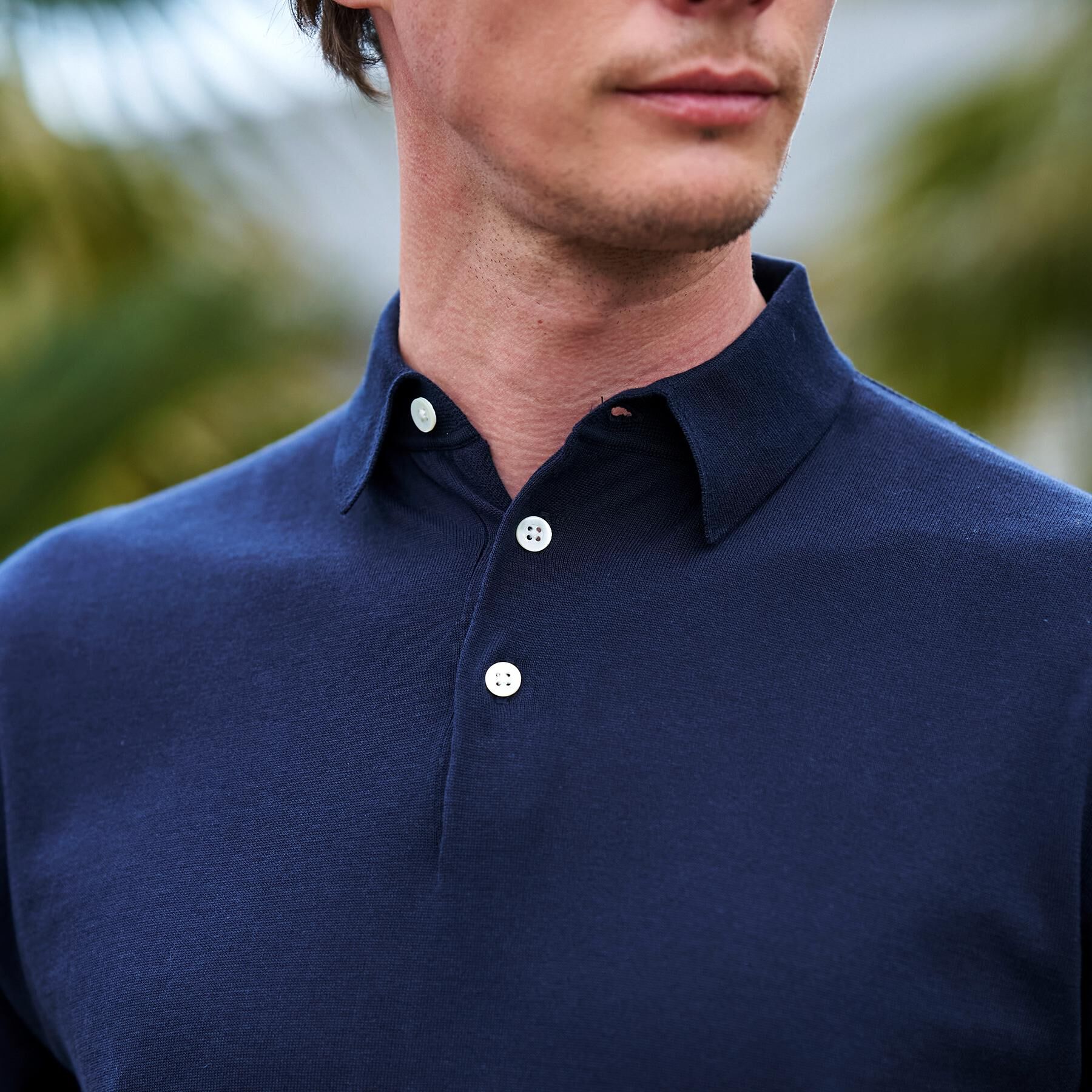 DRESSTERIOR「【干場義雅&times;DRESSTERIOR】ニットポロシャツ」|ニット・セーター|