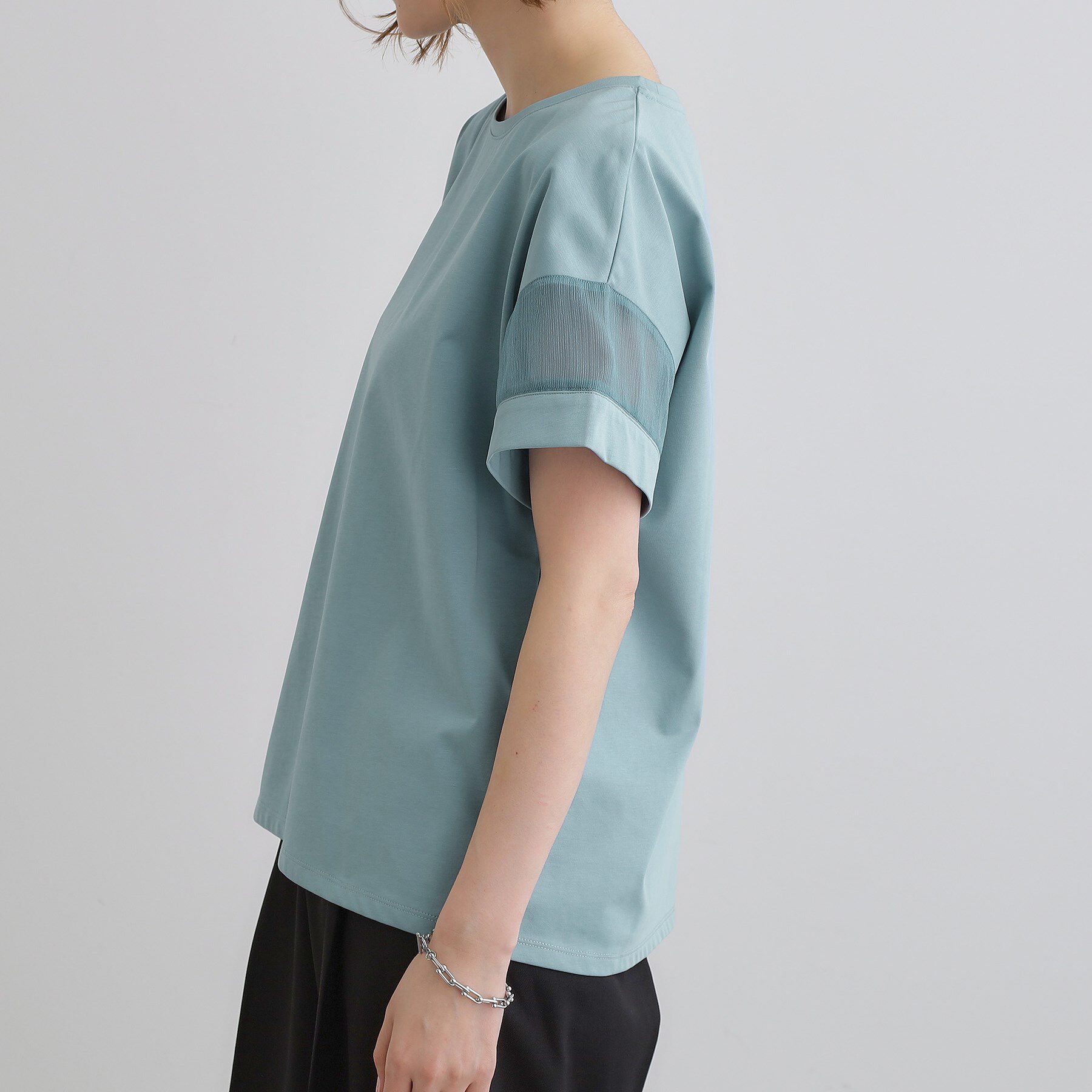 grove「【UVカット・接触冷感】シアードッキングTシャツ」|Tシャツ・カットソー|