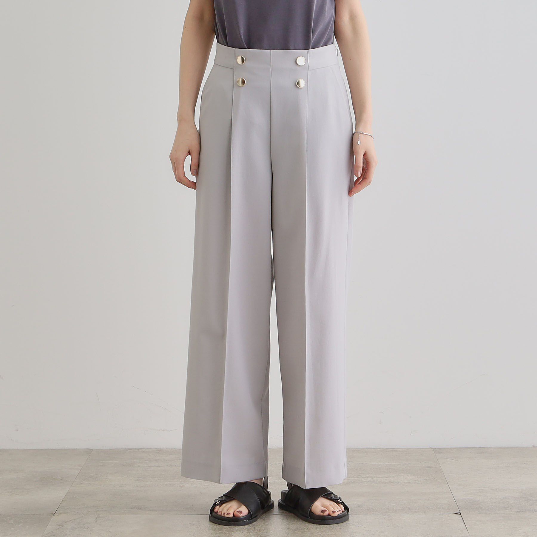 grove「さらっと快適　ピンタックマリンパンツ」|その他|