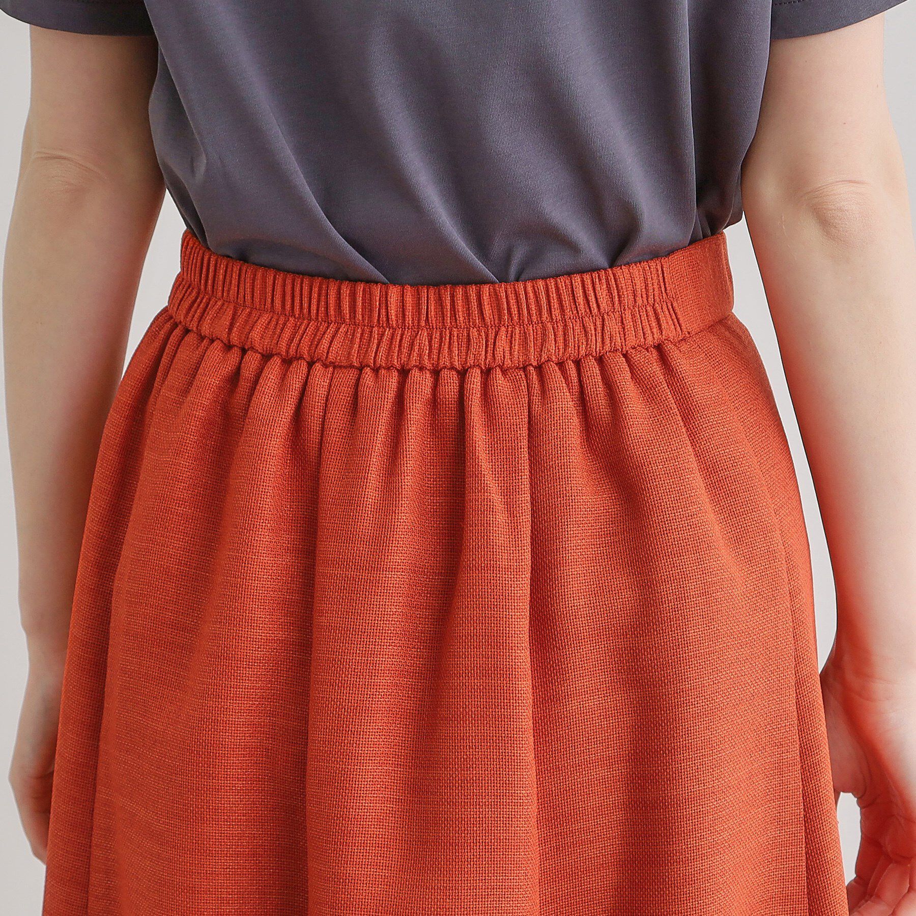 grove「【大人のリゾートスタイル/SETUP】麻調フレアスカート」|スカート|