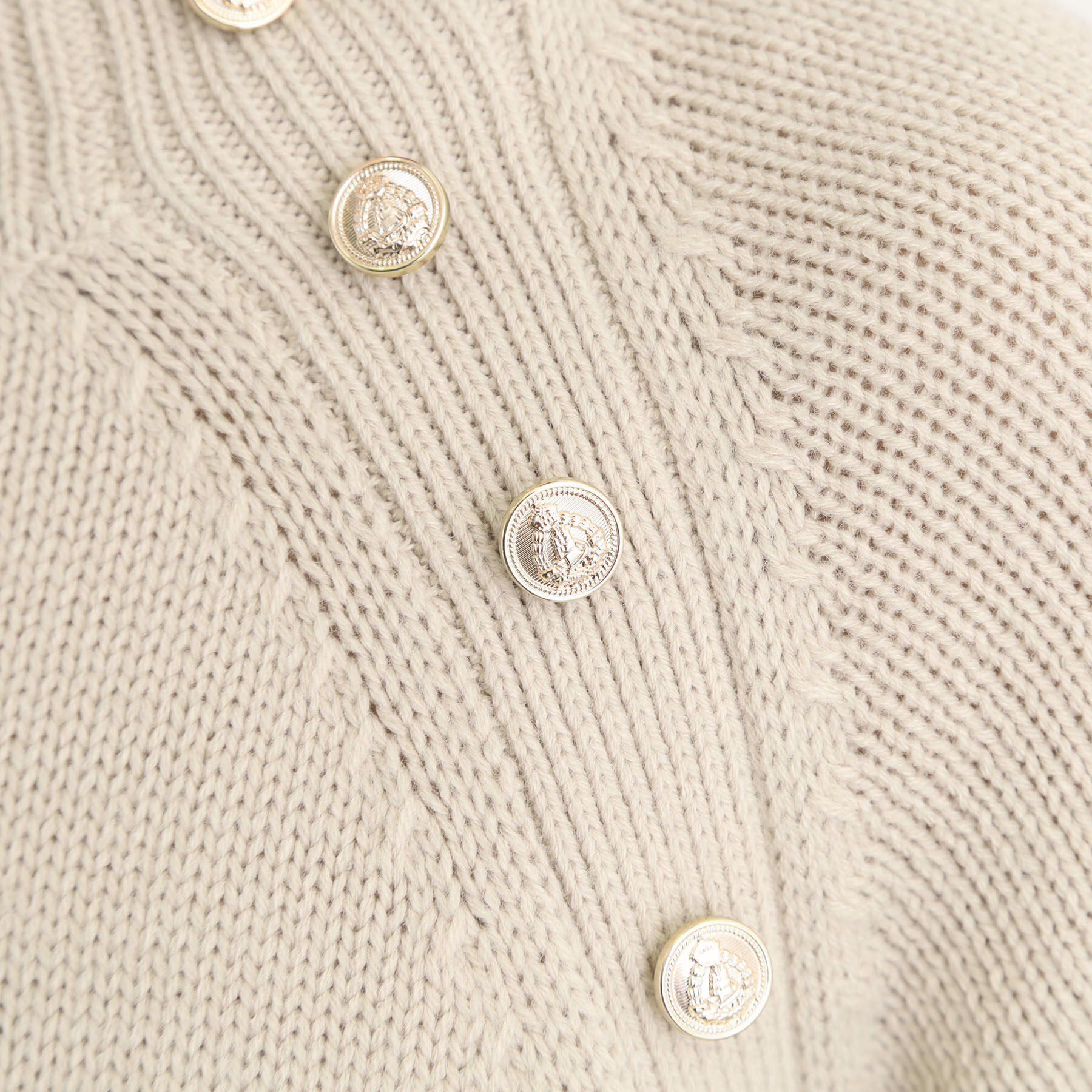 grove「【選べる着丈】配色サイドプリーツニットワンピース」|ワンピース|