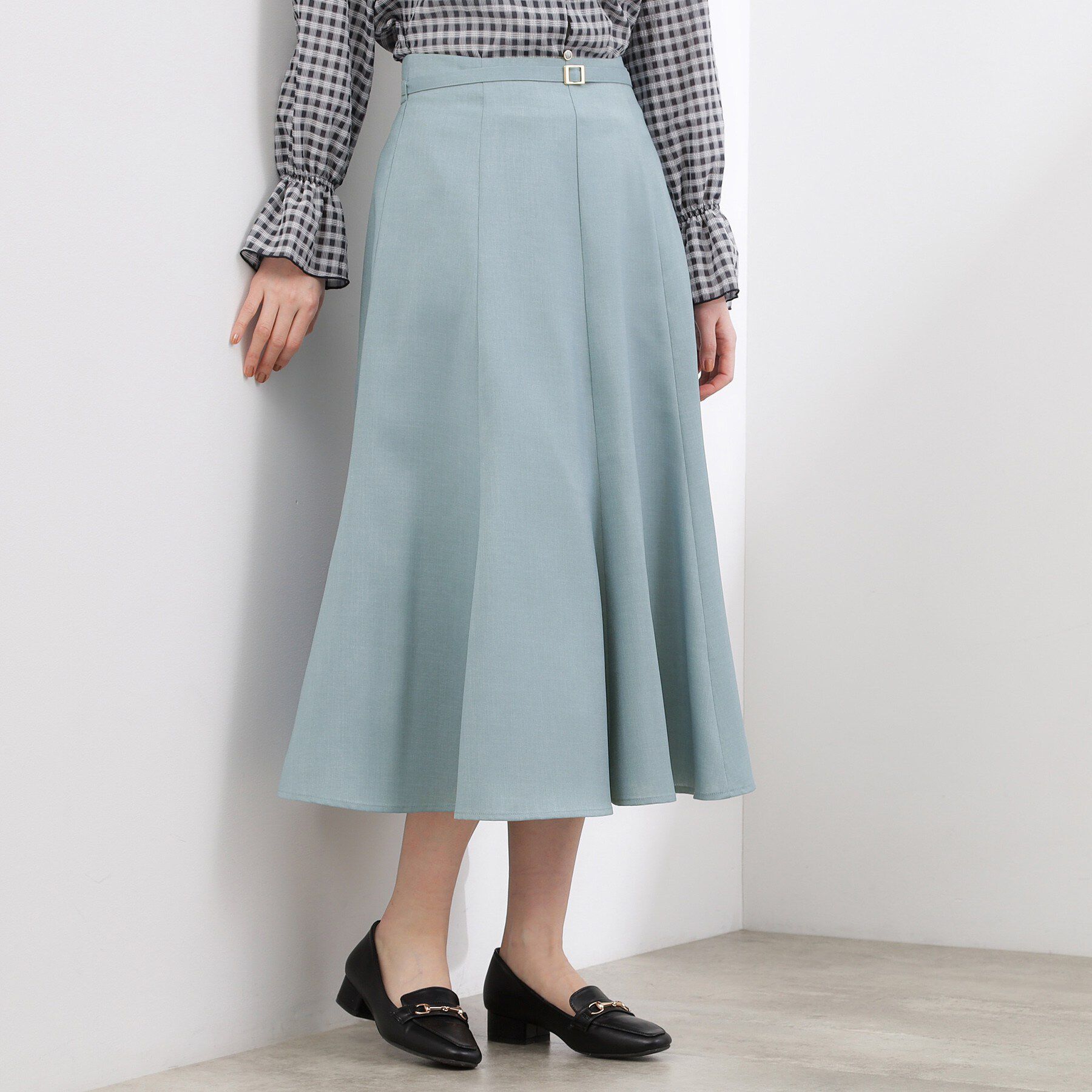 grove「【貴島明日香さん着用・洗える】ランダムドットマーメイドスカート」|スカート|