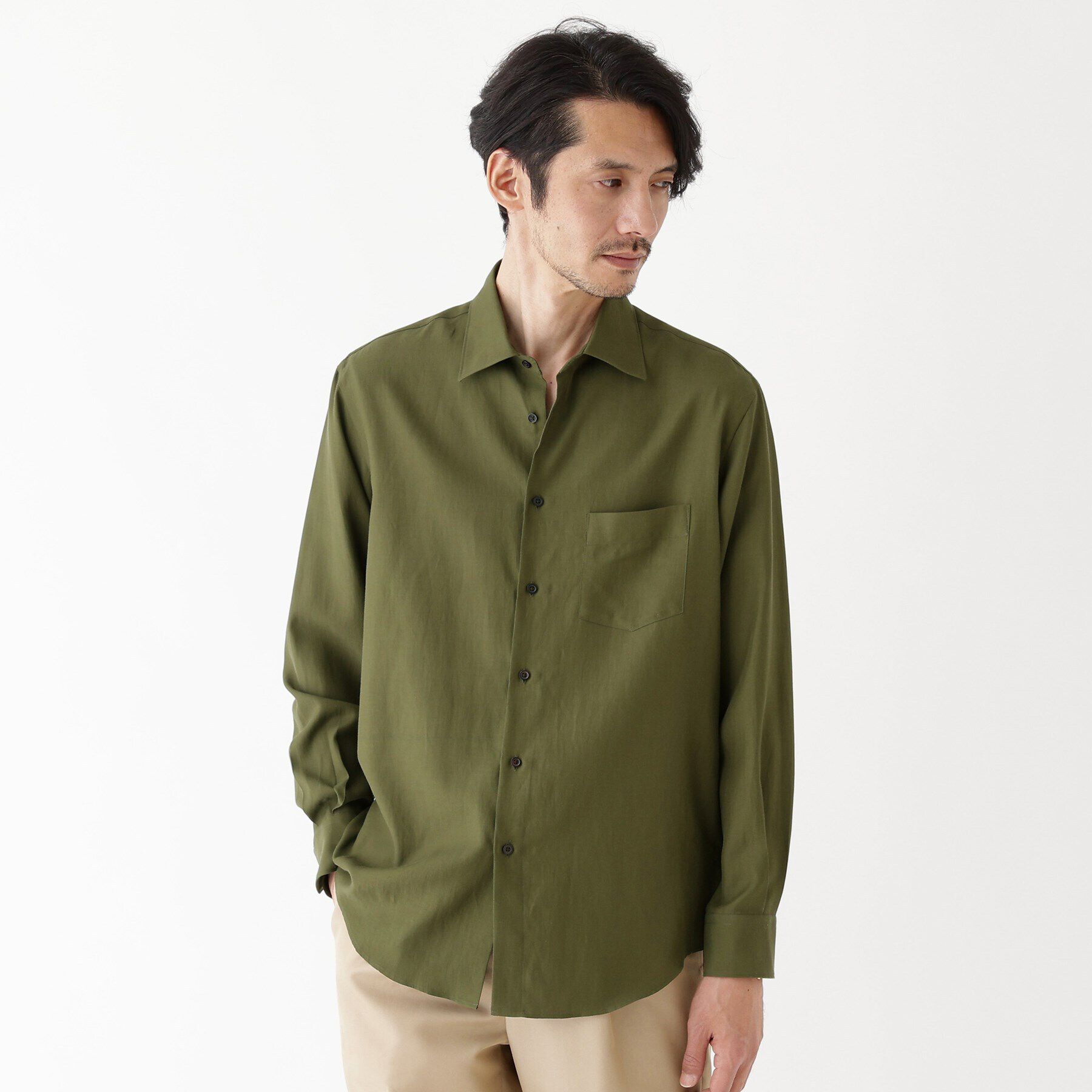 TAKEO KIKUCHI「【THE FLAGSHIP】オーガニックコットン シャツ」|シャツ・ブラウス|