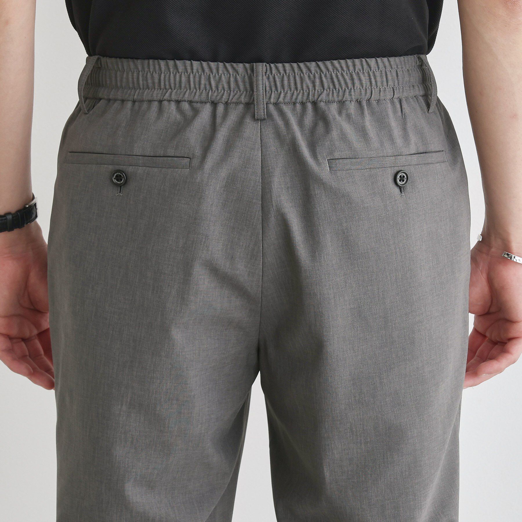 TAKEO KIKUCHI「【LIMITED】吸水速乾セットアップ／背抜きジャケット＆イージーパンツ」|スーツ|