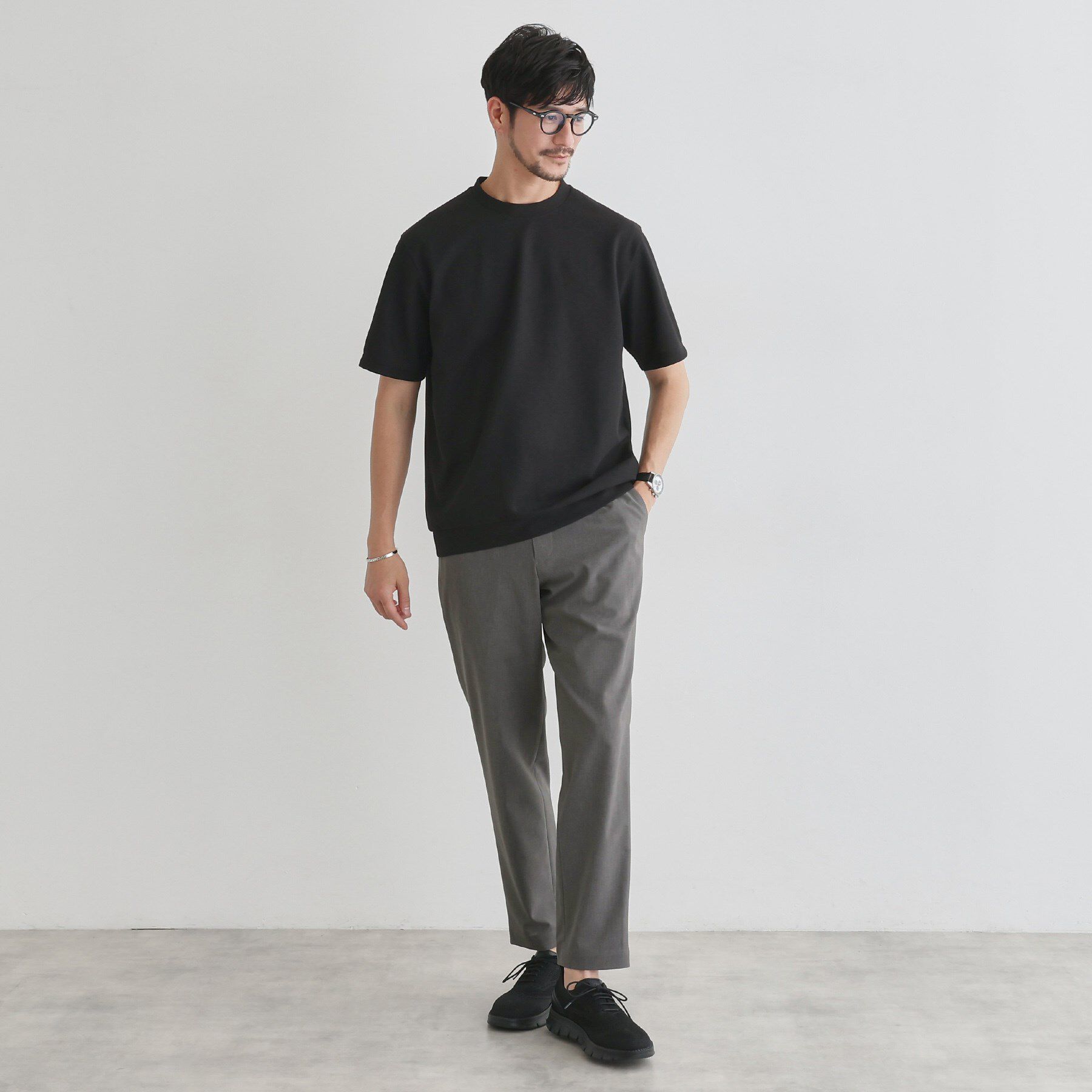 TAKEO KIKUCHI「【LIMITED】吸水速乾セットアップ／背抜きジャケット＆イージーパンツ」|スーツ|