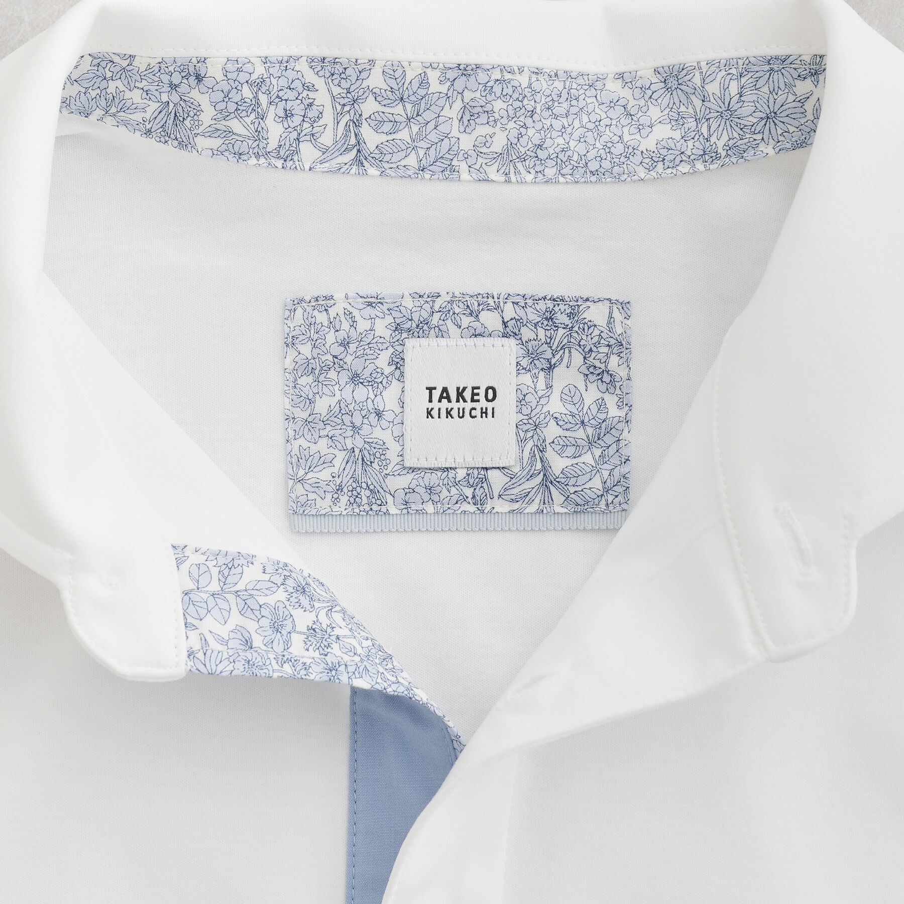 TAKEO KIKUCHI「【LIMITED】アイスクリアコットンポンチポロシャツ」|ポロシャツ|