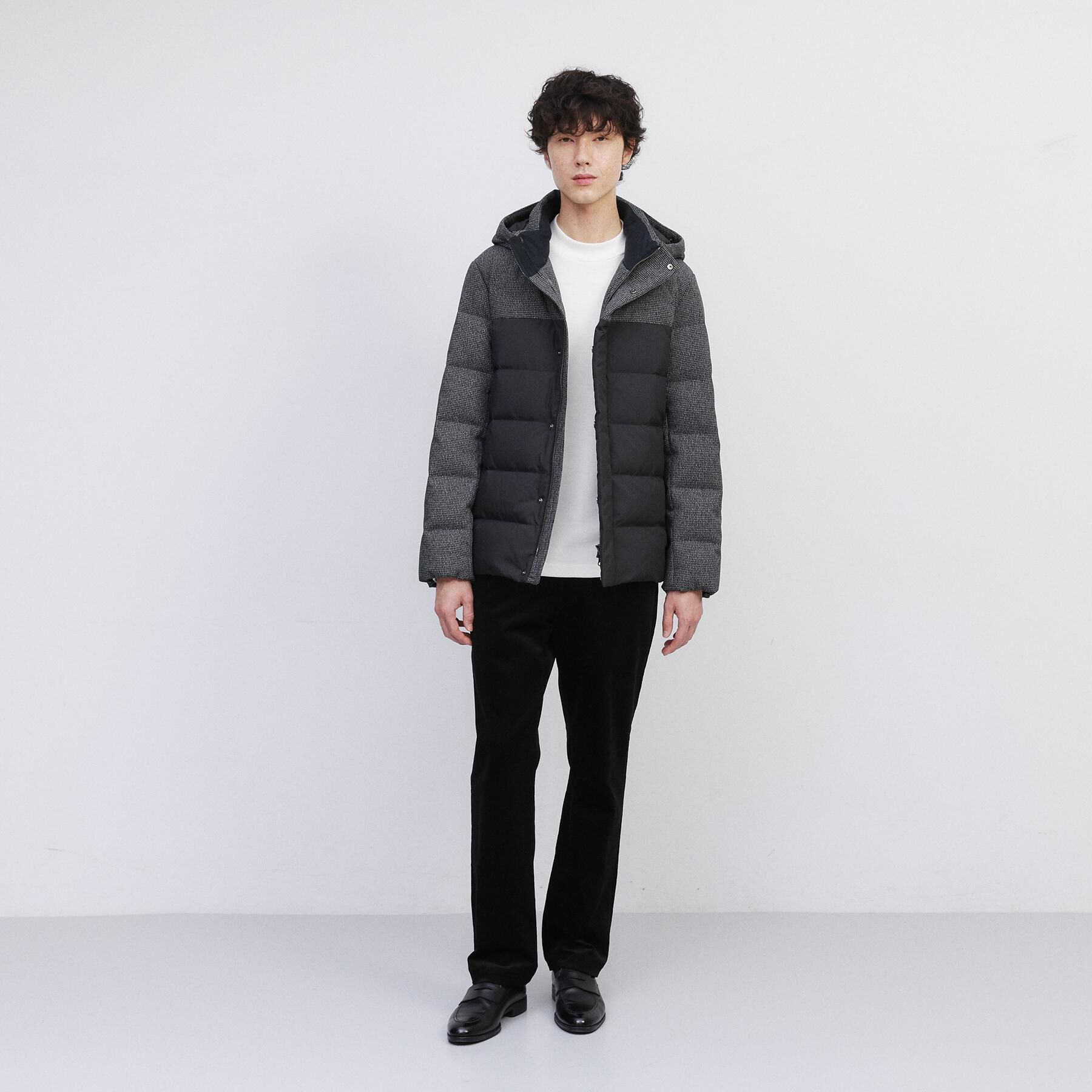 TAKEO KIKUCHI「カラーコンビ ダウンブルゾン」|ダウン|