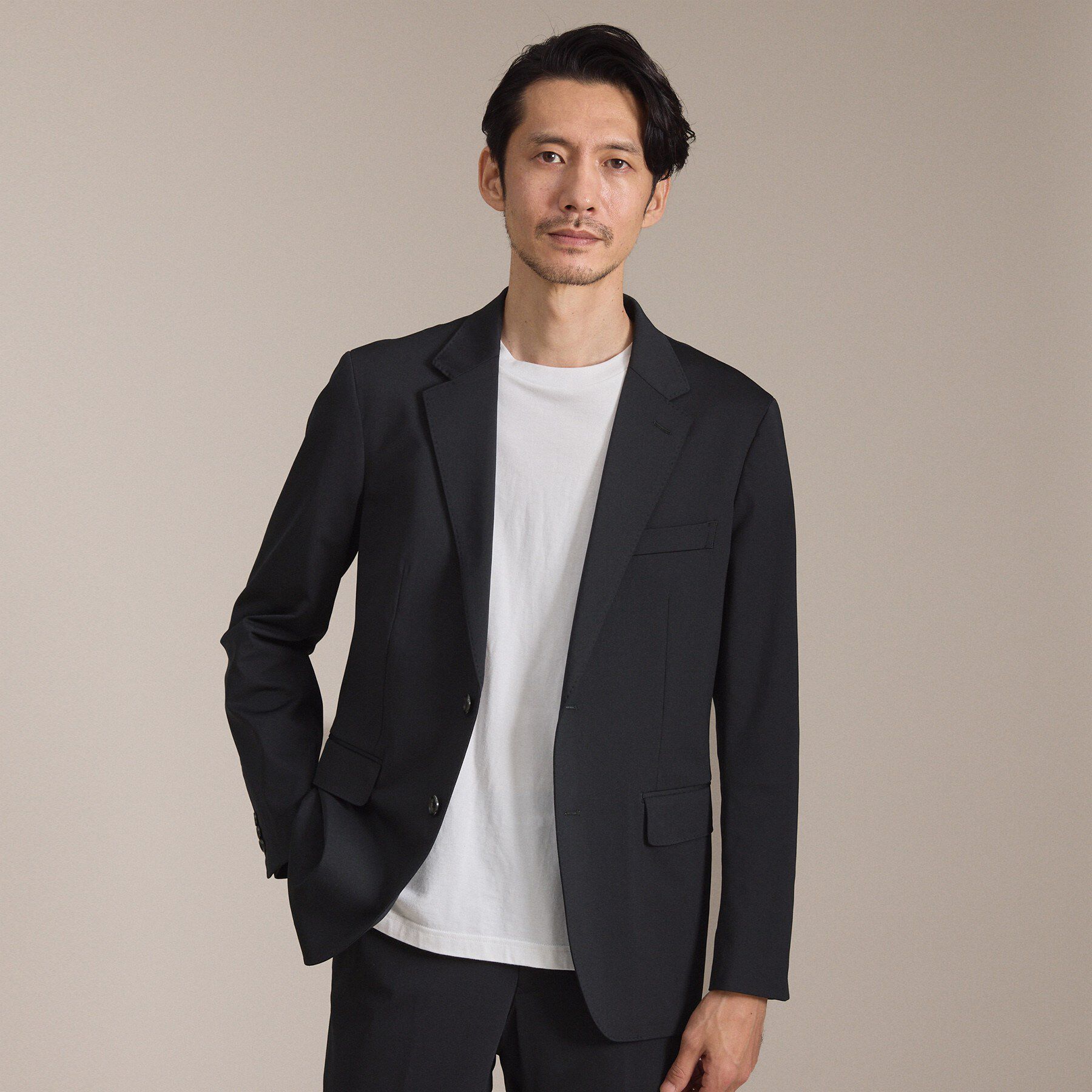 TAKEO KIKUCHI「【360&deg;ストレッチ/軽量】None Of Stress ライト ジャケット（セットアップ対応）」|テーラードジャケット|