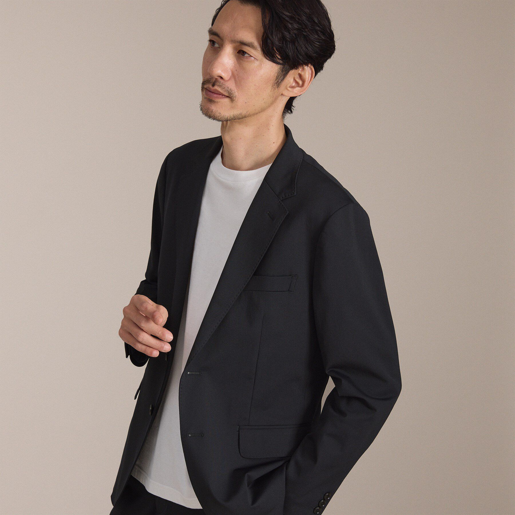 TAKEO KIKUCHI「【360&deg;ストレッチ/軽量】None Of Stress ライト ジャケット（セットアップ対応）」|テーラードジャケット|