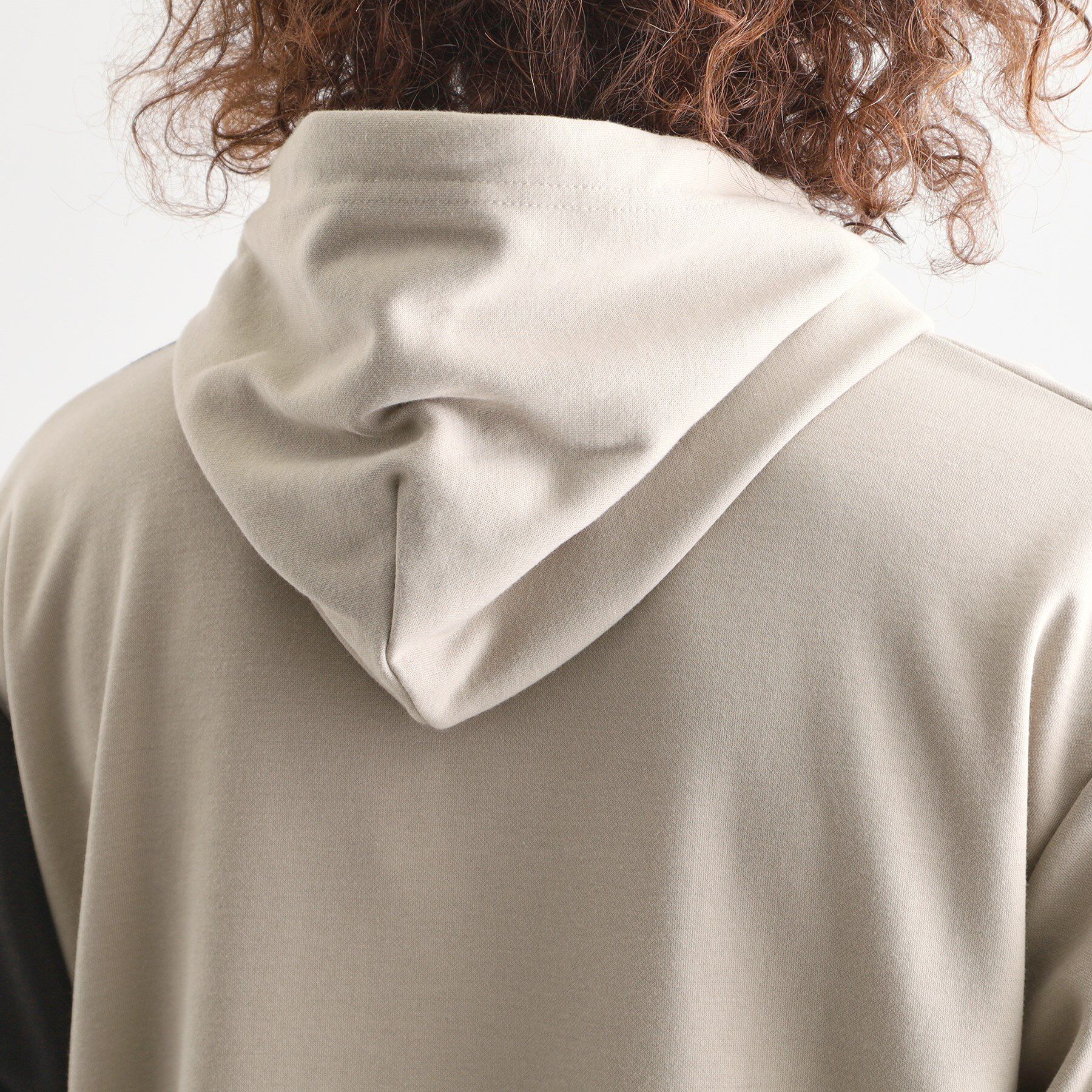 tk.TAKEO KIKUCHI「5分袖キリカエポンチフーディ」|パーカー|