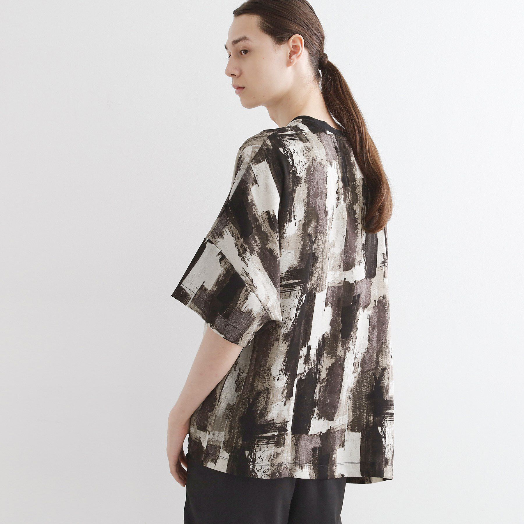 tk.TAKEO KIKUCHI「アブストラクトドルマンカットソー」|Tシャツ・カットソー|