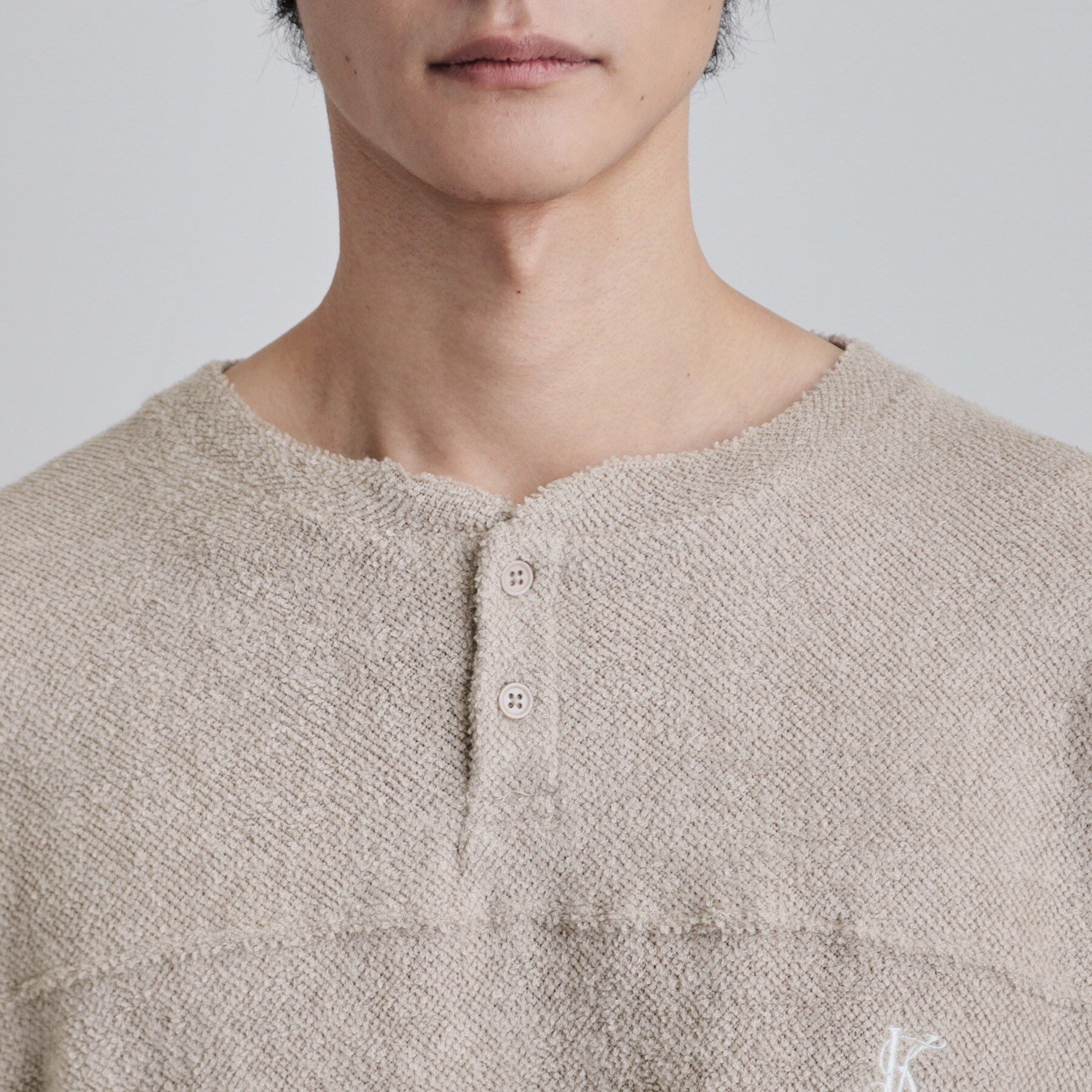 tk.TAKEO KIKUCHI「モールヘンリーネックカットソー」|Tシャツ・カットソー|