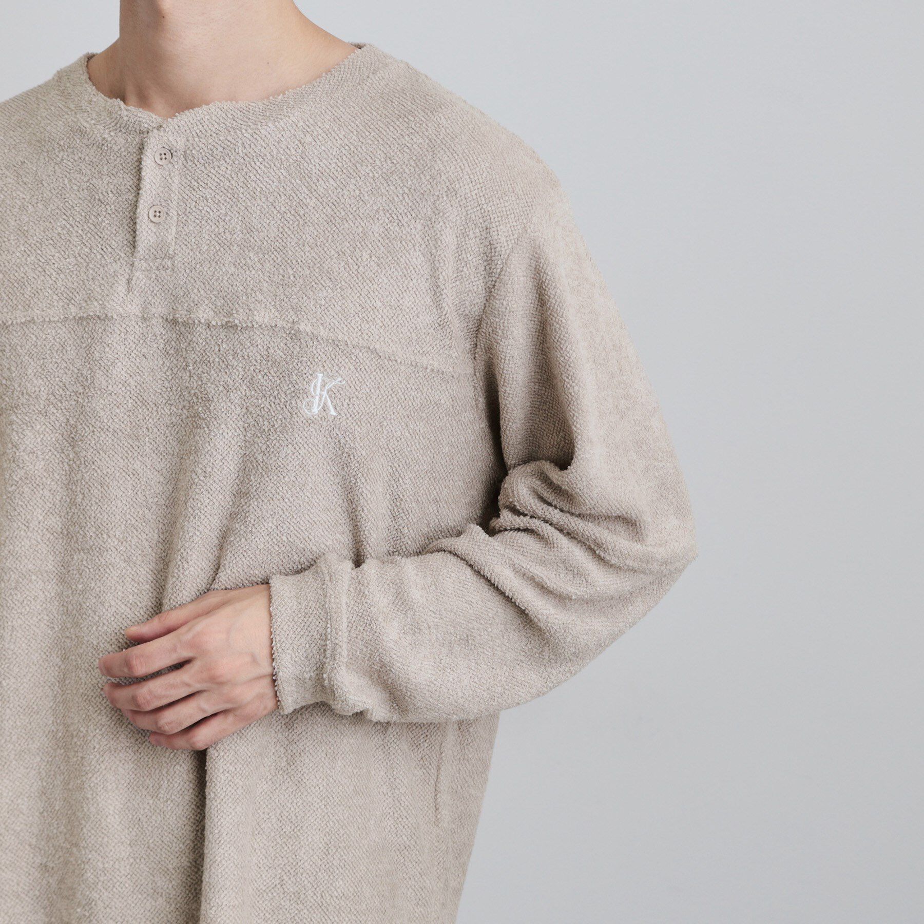 tk.TAKEO KIKUCHI「モールヘンリーネックカットソー」|Tシャツ・カットソー|