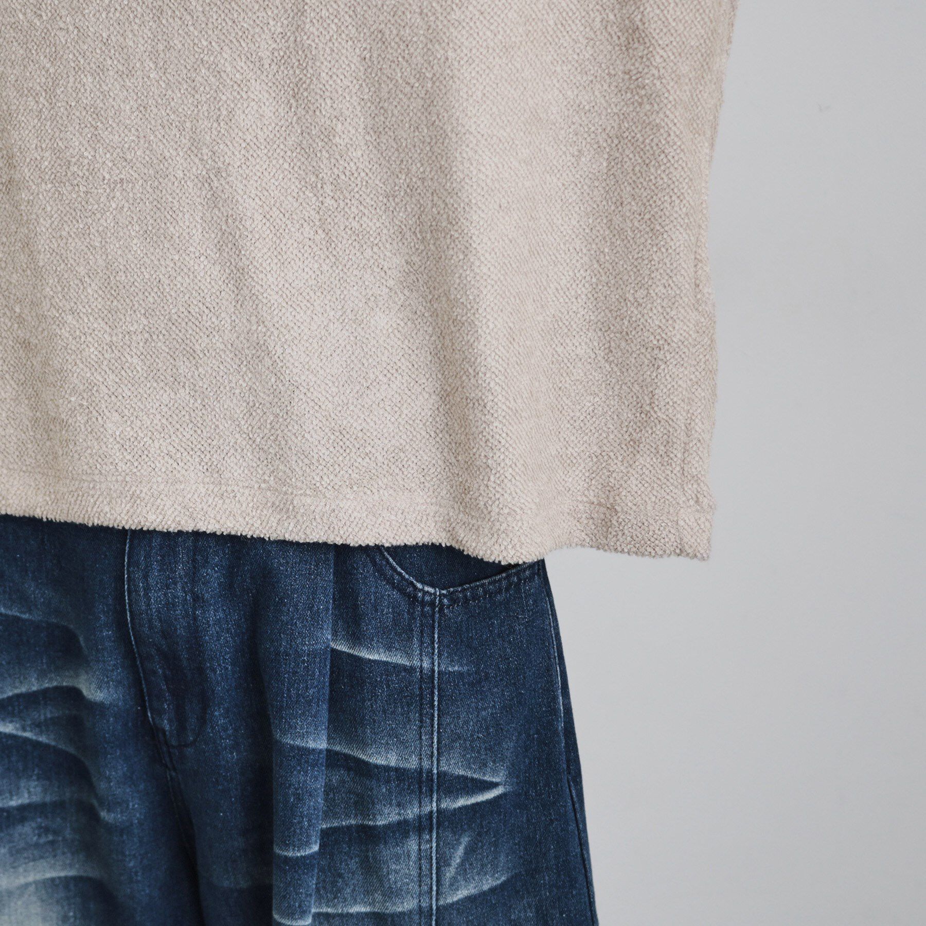 tk.TAKEO KIKUCHI「モールヘンリーネックカットソー」|Tシャツ・カットソー|