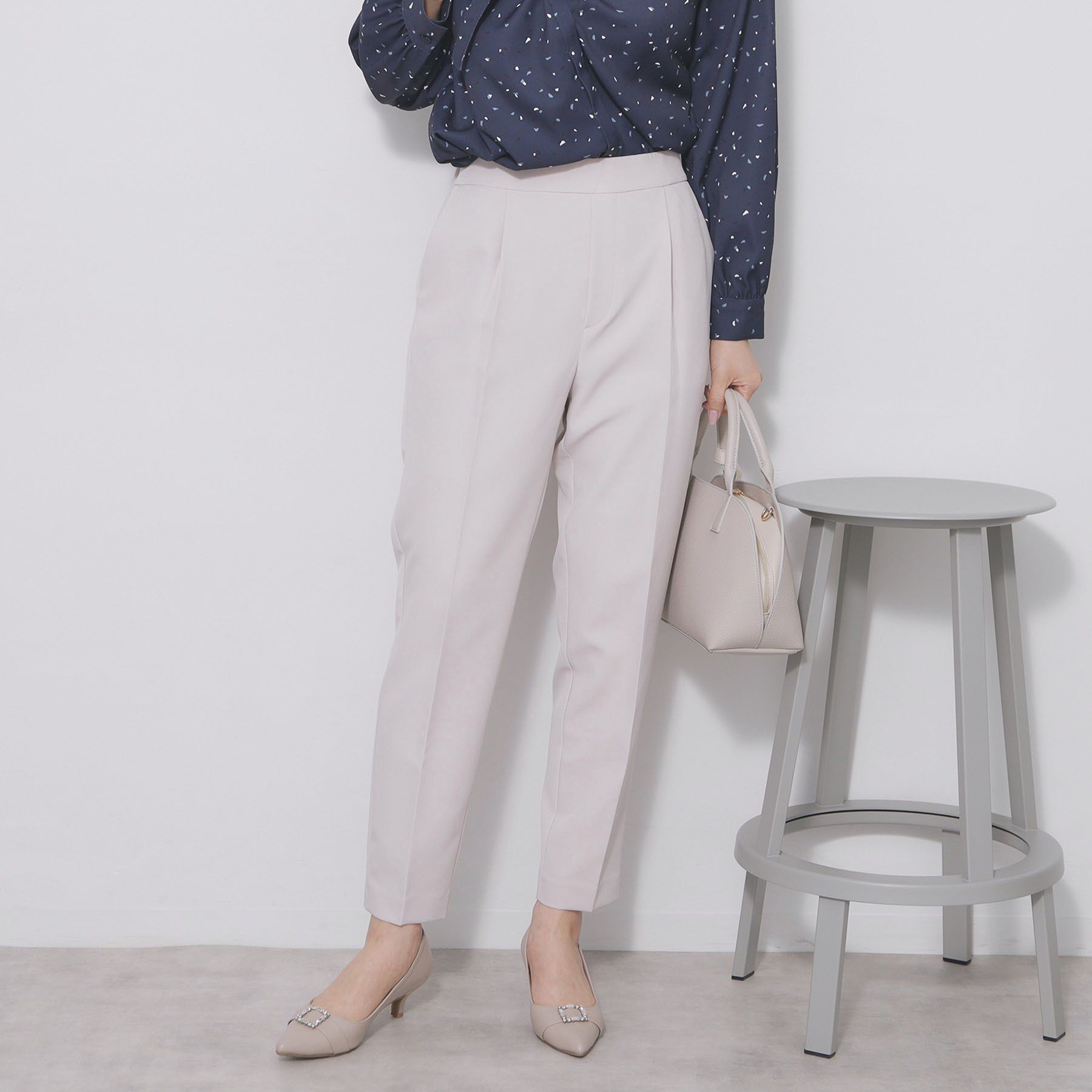 index「ストレッチイージーテーパードパンツ【洗濯機OK/イージーアイロン】」|その他|