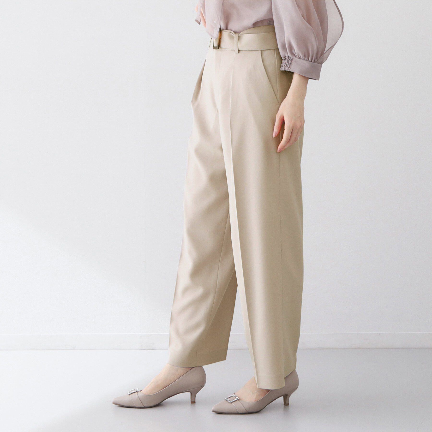 index「ストレッチワイドストレートパンツ/セットアップ対応【洗濯機OK/吸水速乾】」|その他|