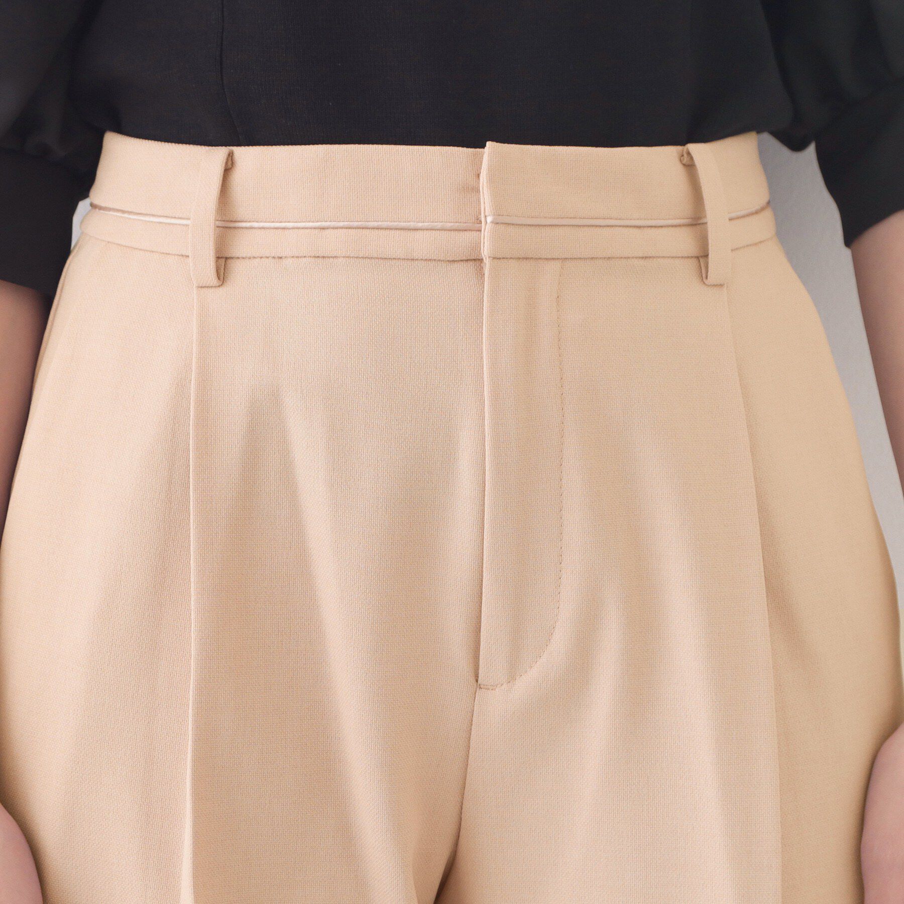 index「ストレッチテーパードパンツ/セットアップ対応可【洗濯機OK/接触冷感/吸水速乾/防シワ】《SS～LL」|その他|