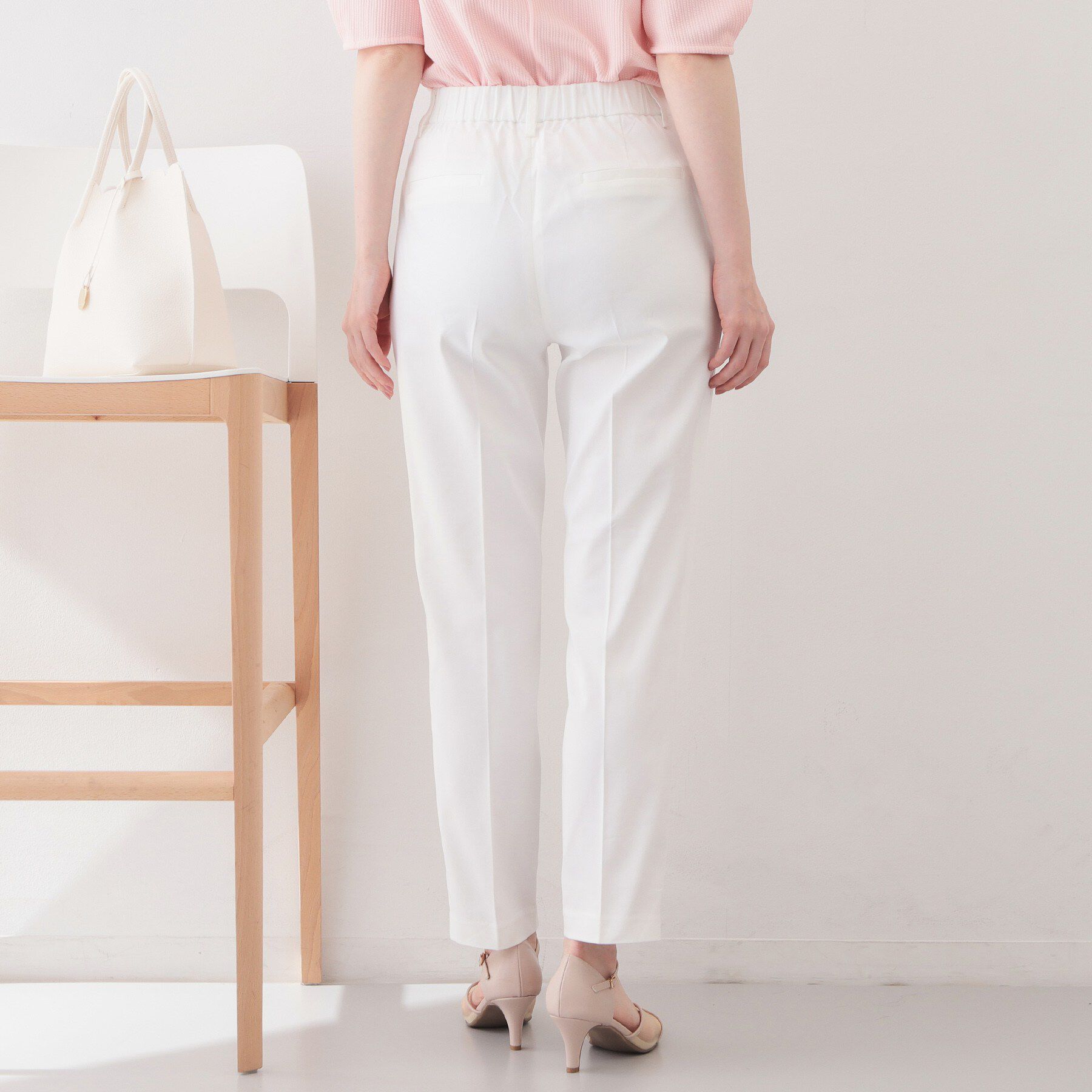 index「ストレッチテーパードパンツ【洗濯機OK/吸水速乾/接触冷感/透け防止】《XS～LL/6col》」|その他|