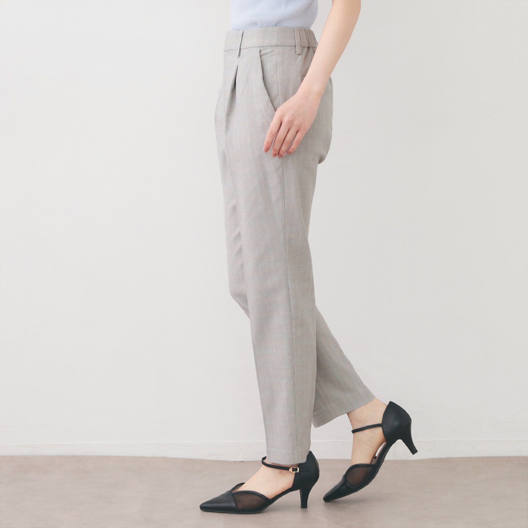 index「ストレッチテーパードパンツ【洗濯機OK/吸水速乾/接触冷感/透け防止】《XS～LL/6col》」|その他|