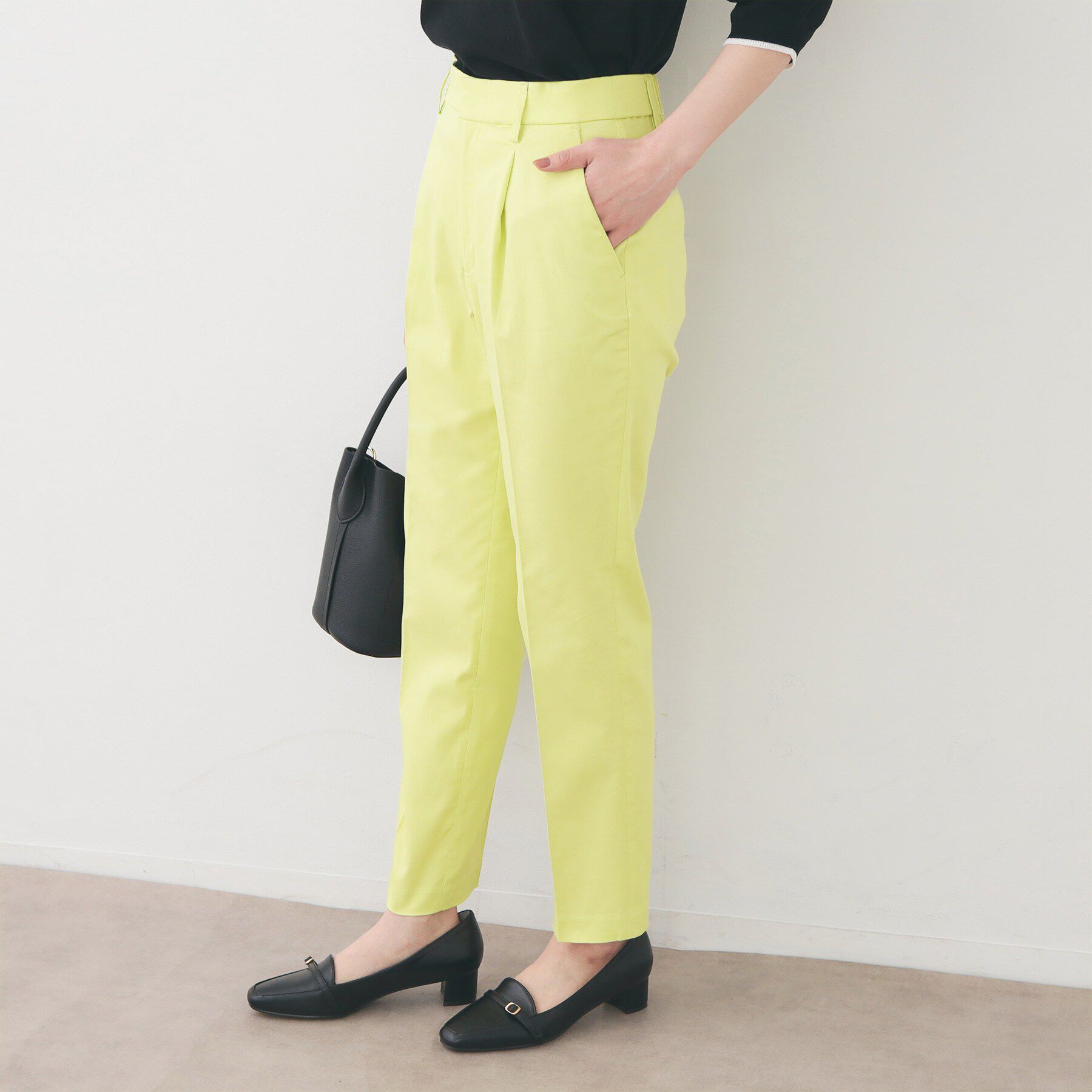 index「ストレッチテーパードパンツ【洗濯機OK/吸水速乾/接触冷感/透け防止】《XS～LL/6col》」|その他|